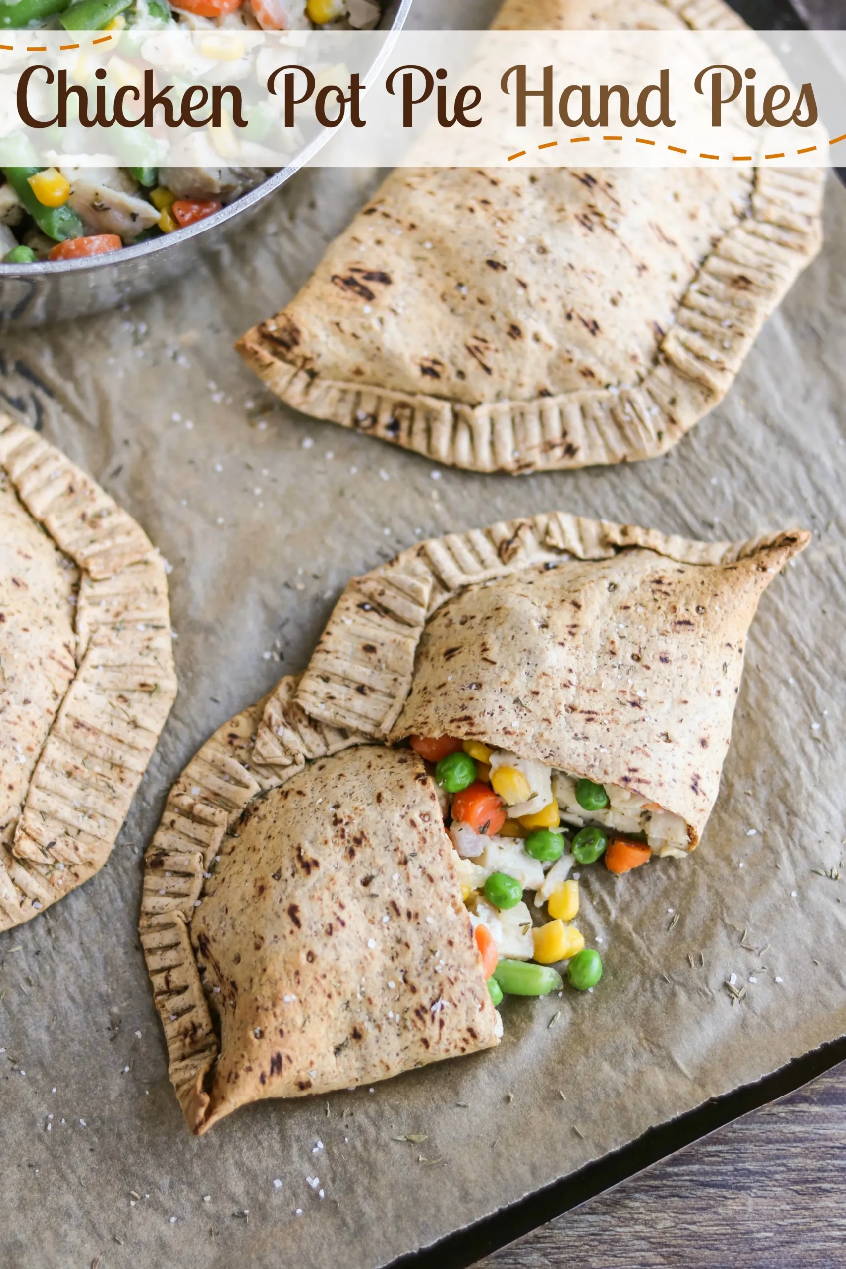 Chicken Pot Pie Hand Pies