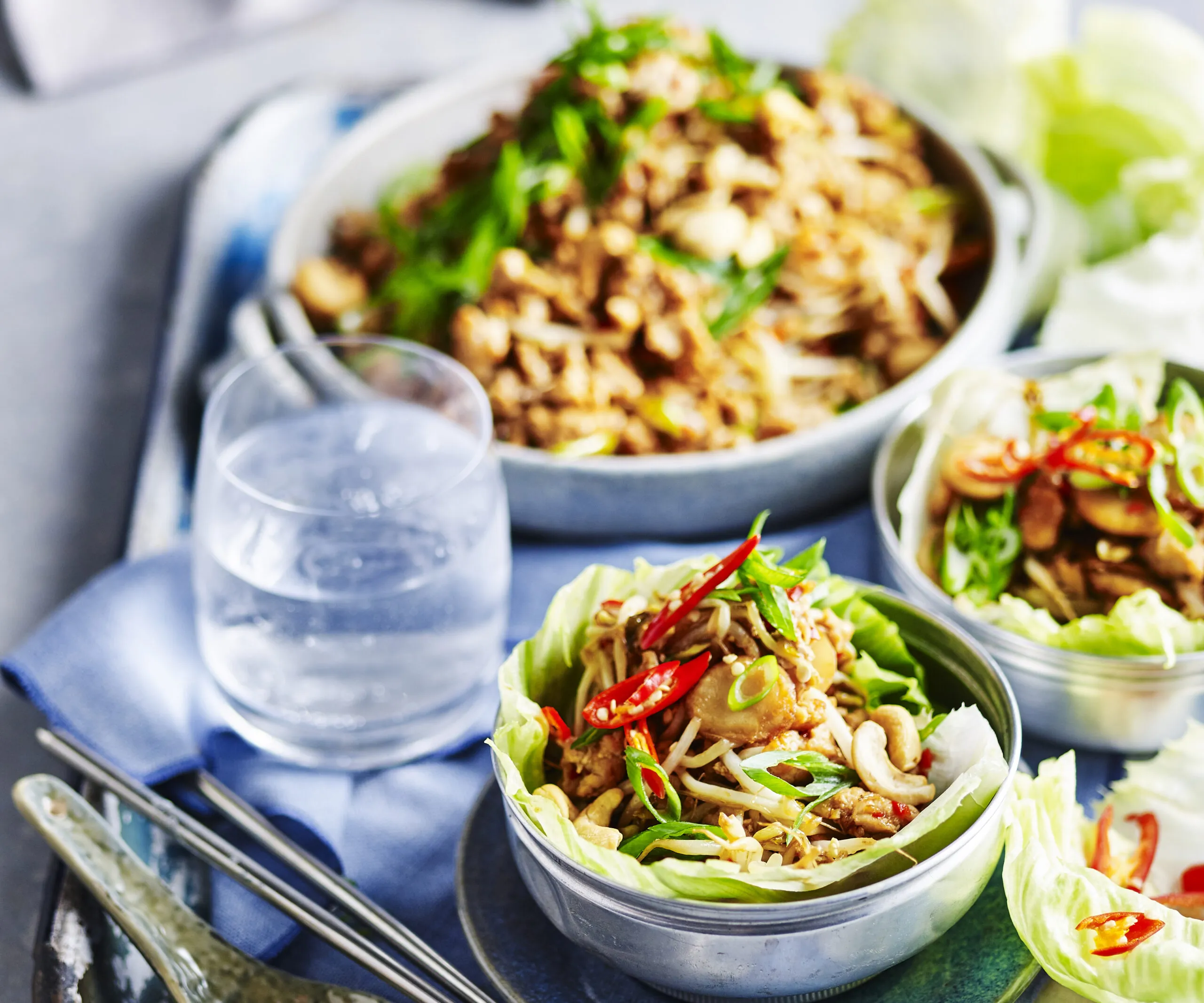 Chicken Sang Choy Bow