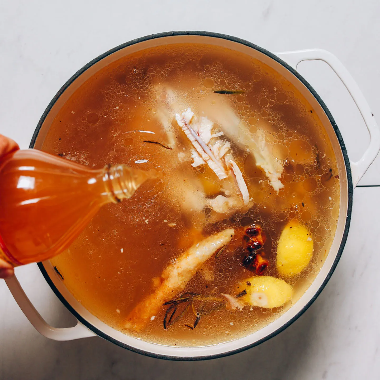 Chicken Stock Chicken Bone Broth
