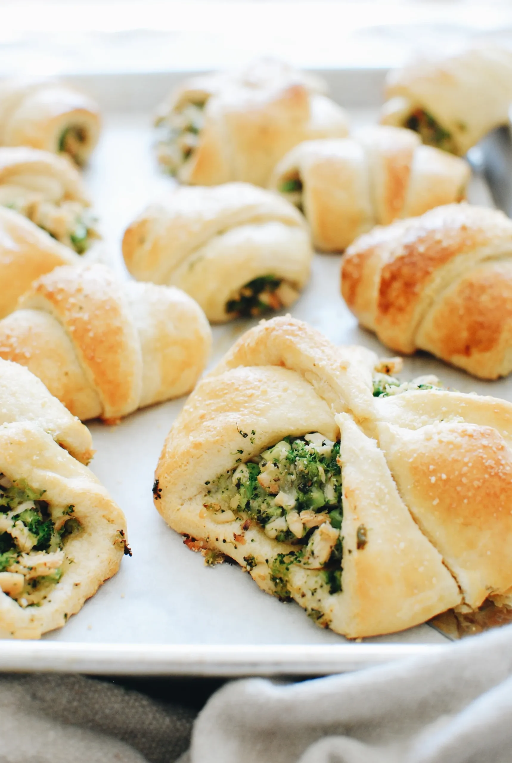 Chicken Stuffed Crescent Rolls