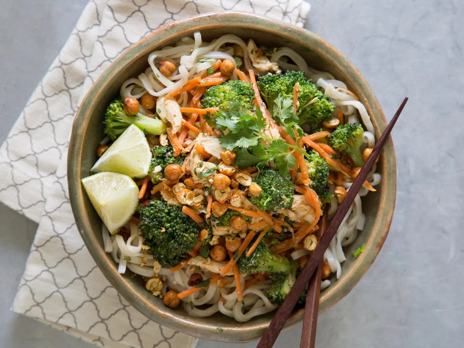Chicken Vegetable Noodle Bowl