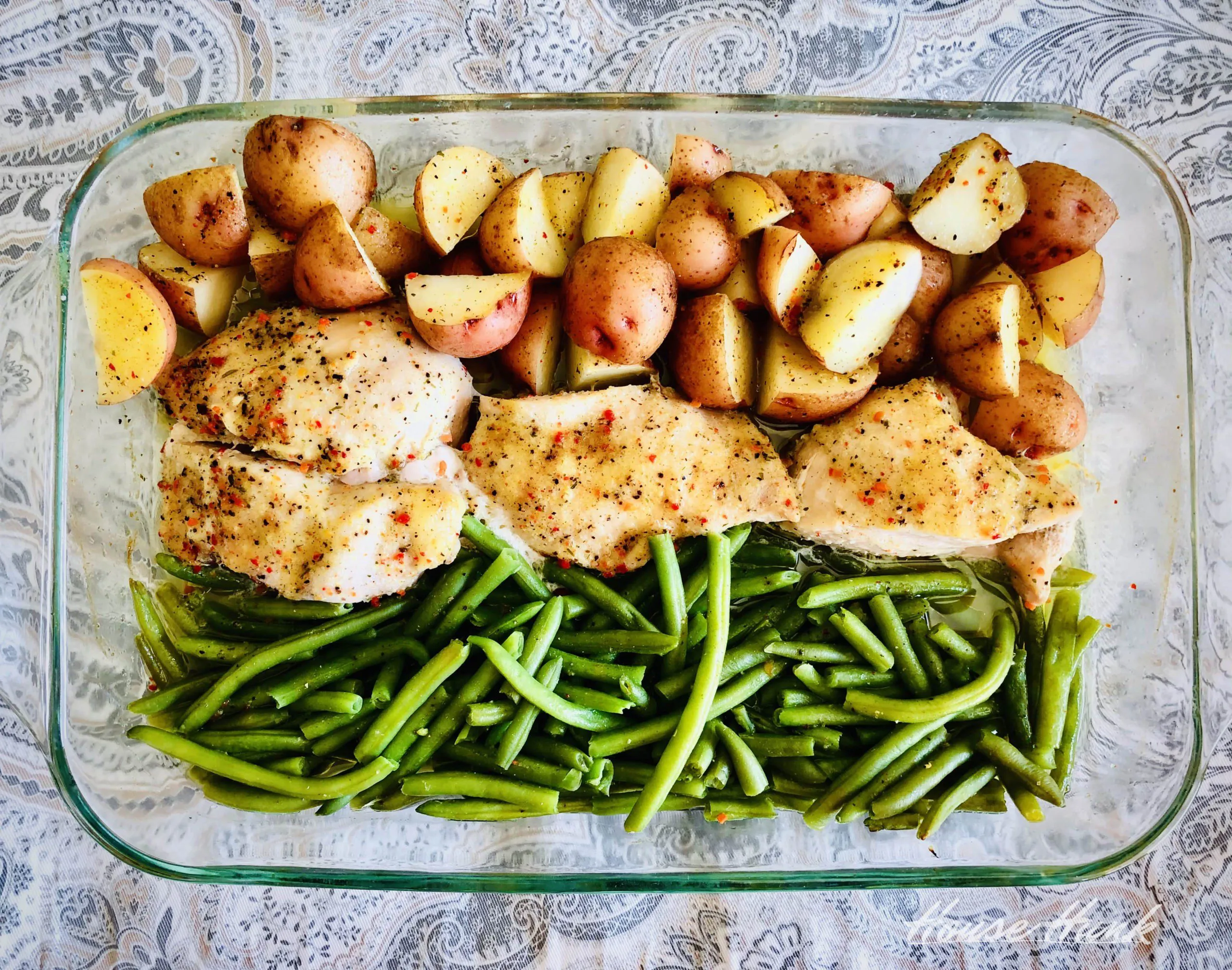 Chicken Vegetables Italian Dressing