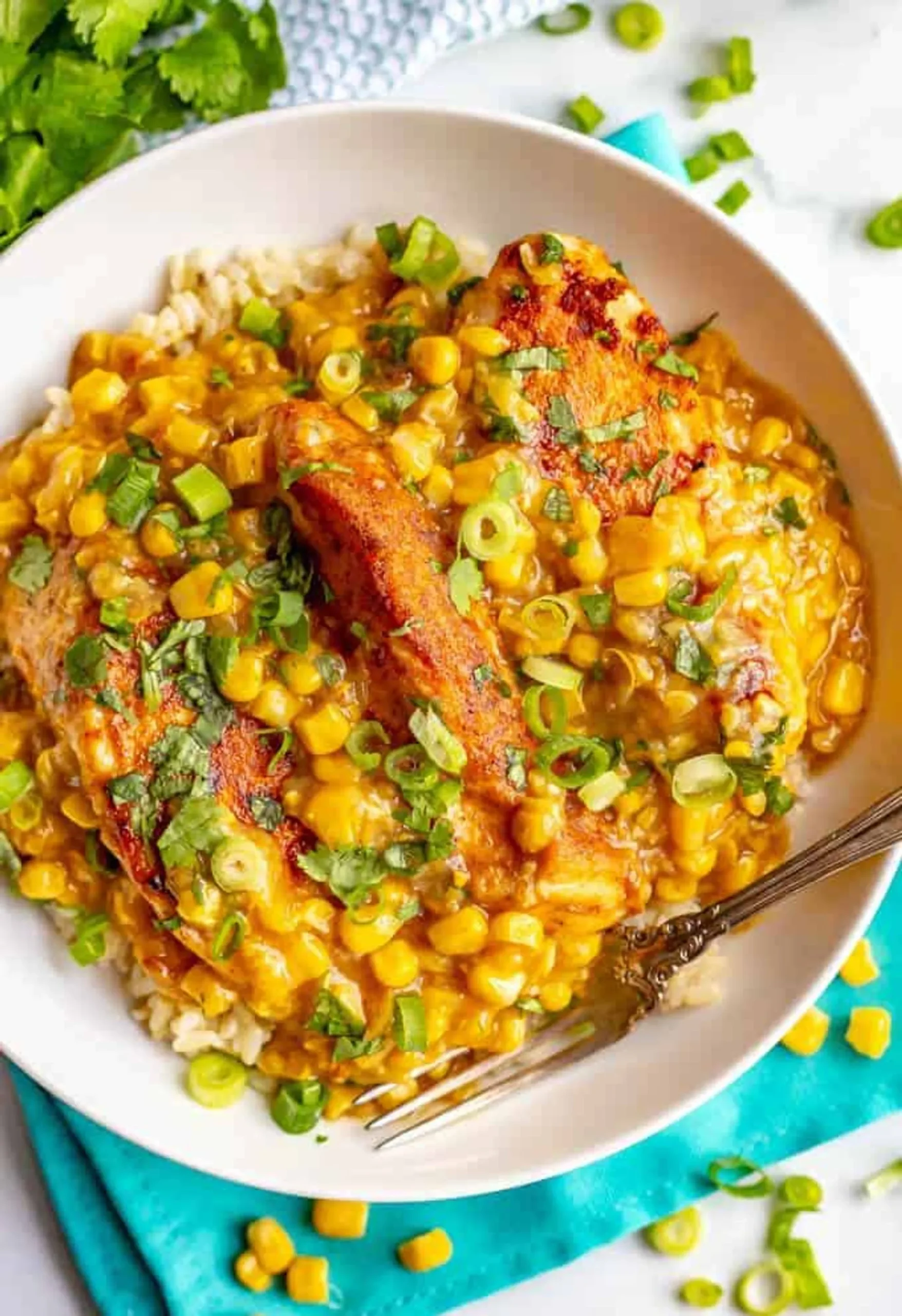 Chicken and Corn Skillet