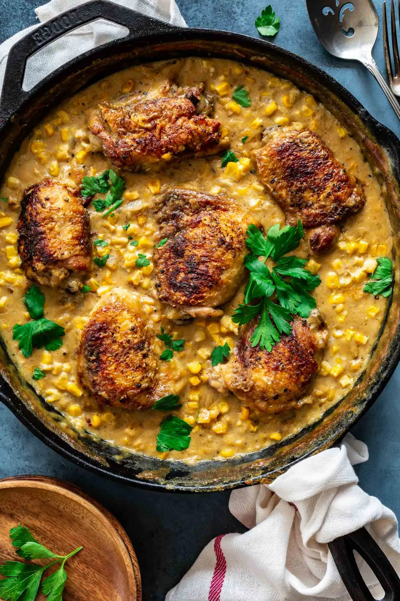 Chicken with Creamed Corn