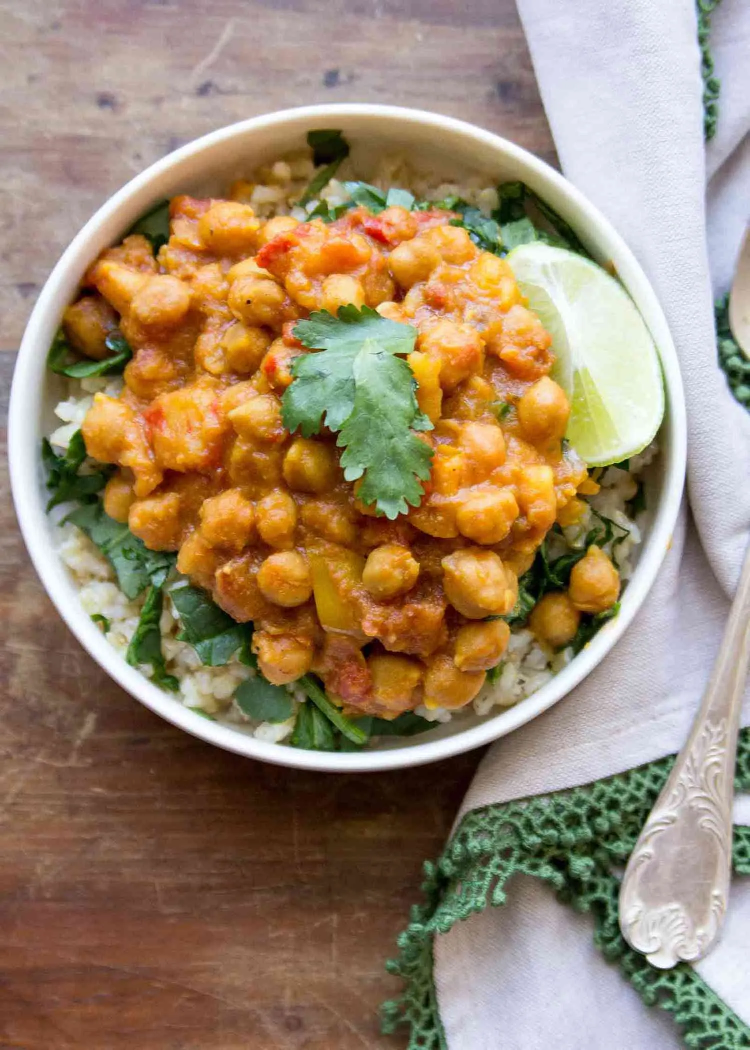 Chickpea Curry Slow Cooker