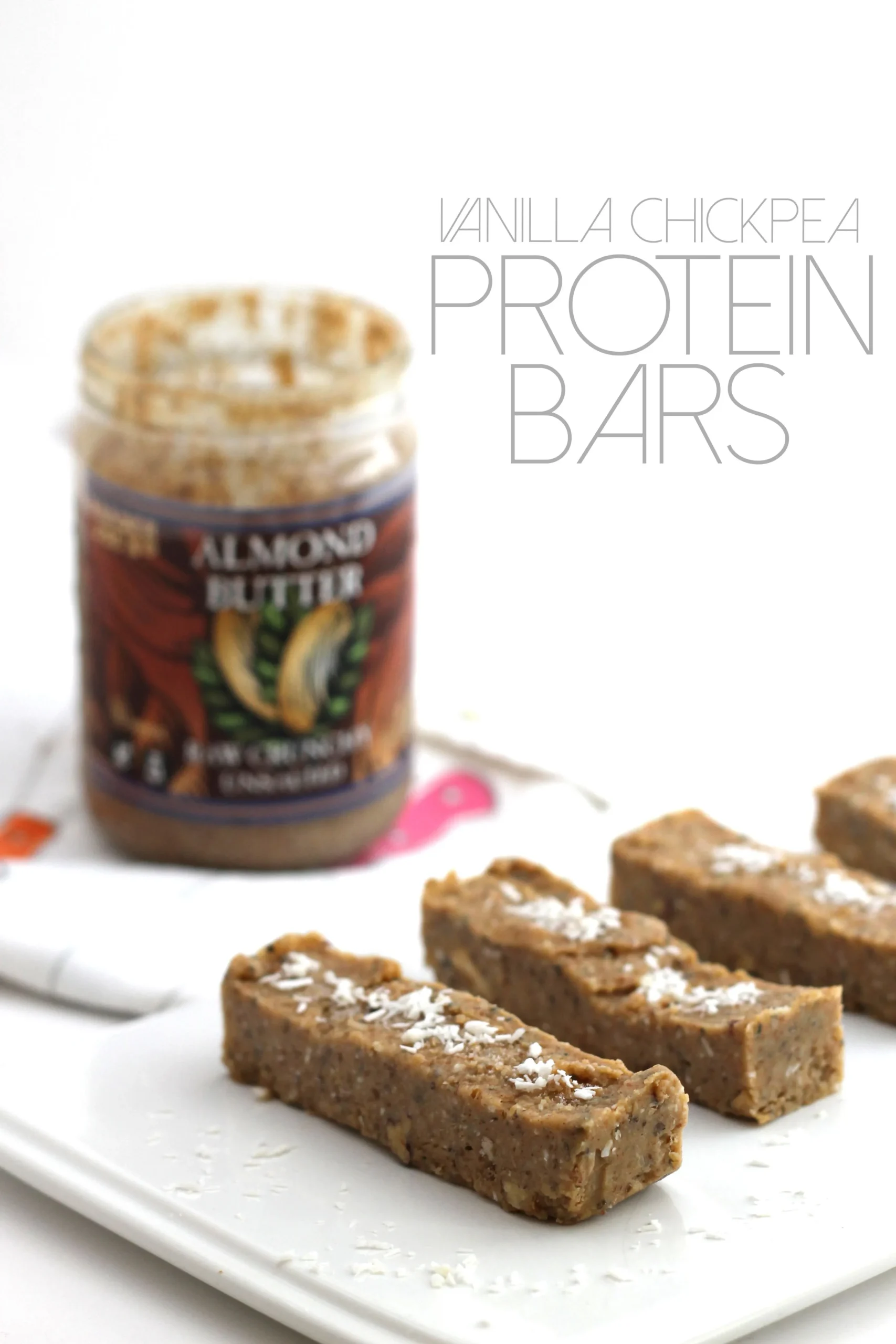 Chickpea Protein Bars Gluten Free Grain Free Vegan