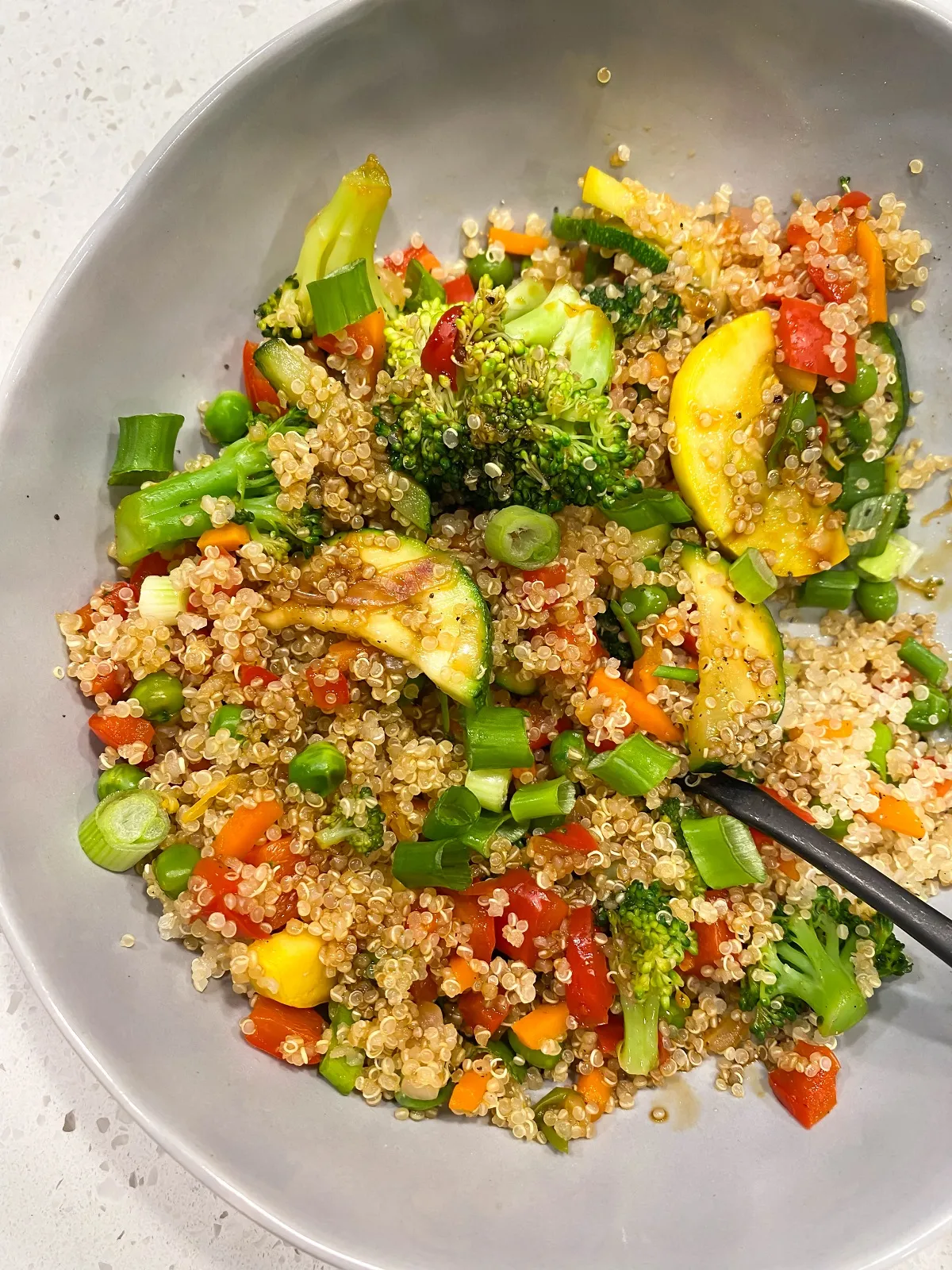 Chickpea Quinoa Stir Fry