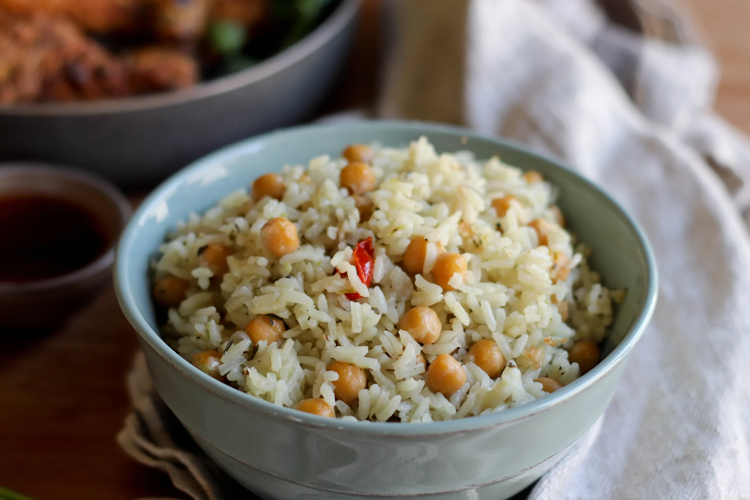 Chickpea Rice Easy Meal