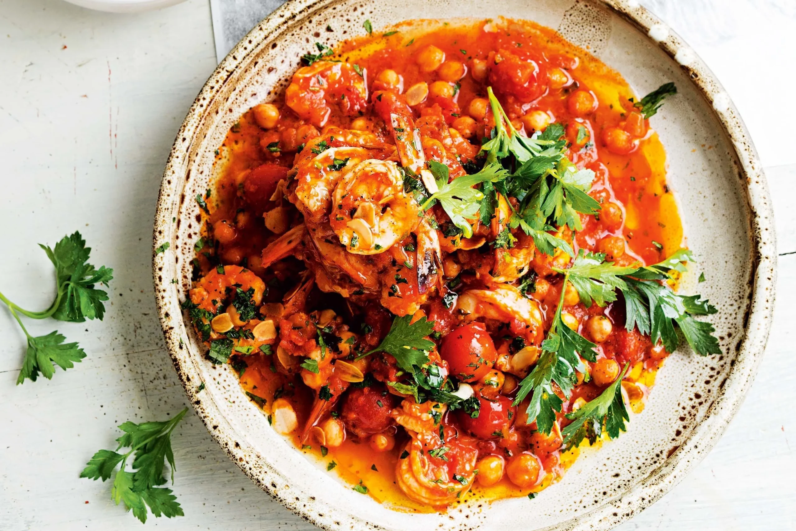 Chickpea Tagine with Harissa