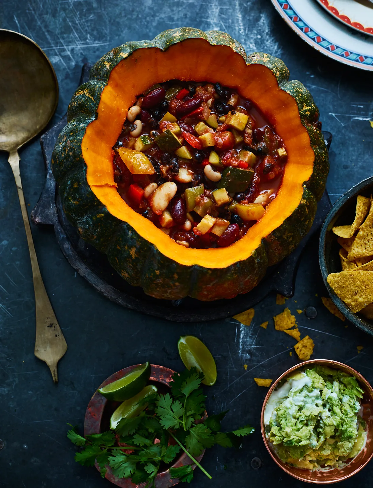 Chilli Bean and Vegetable Tart