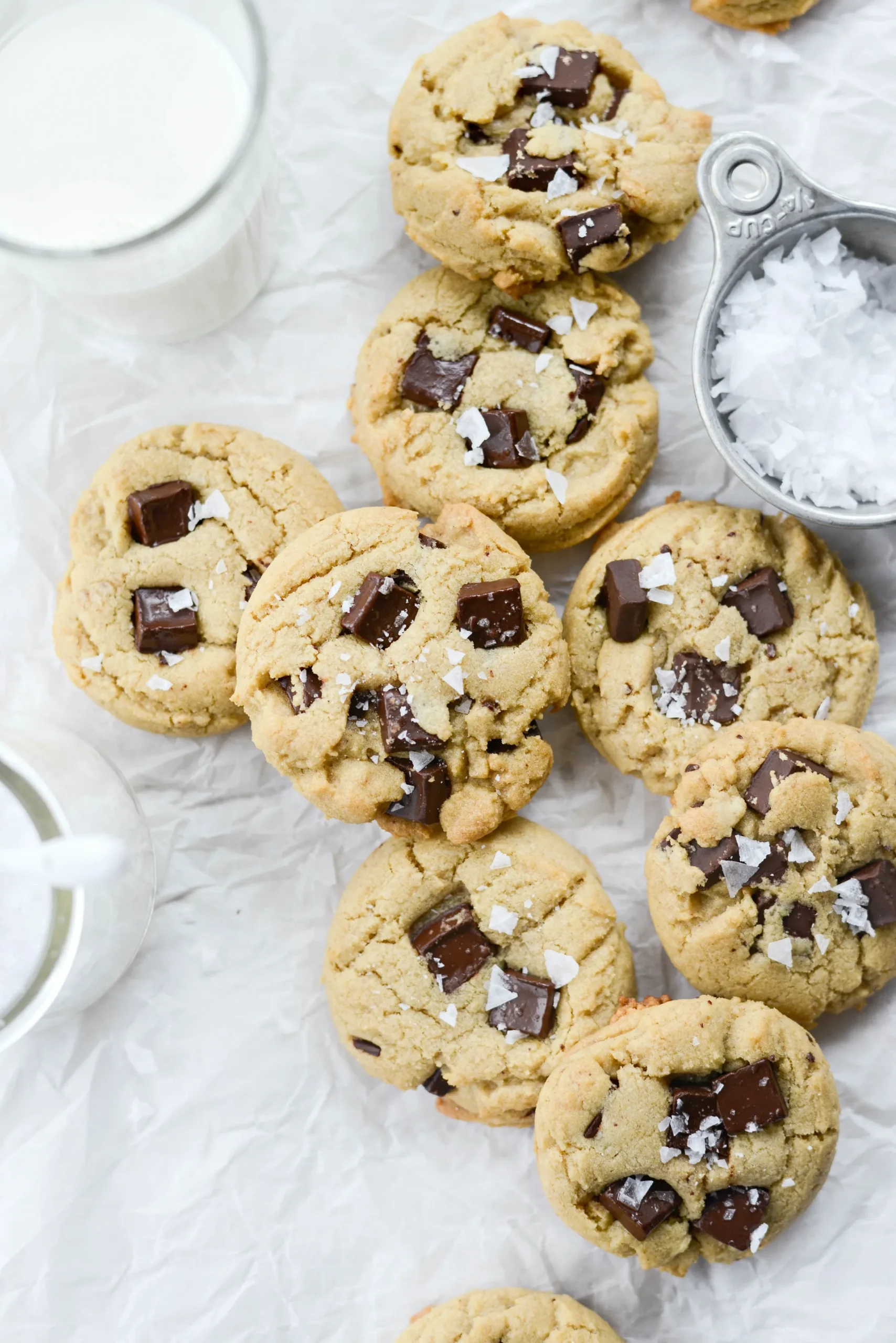 Chocolate Chunk Tahini Cookies