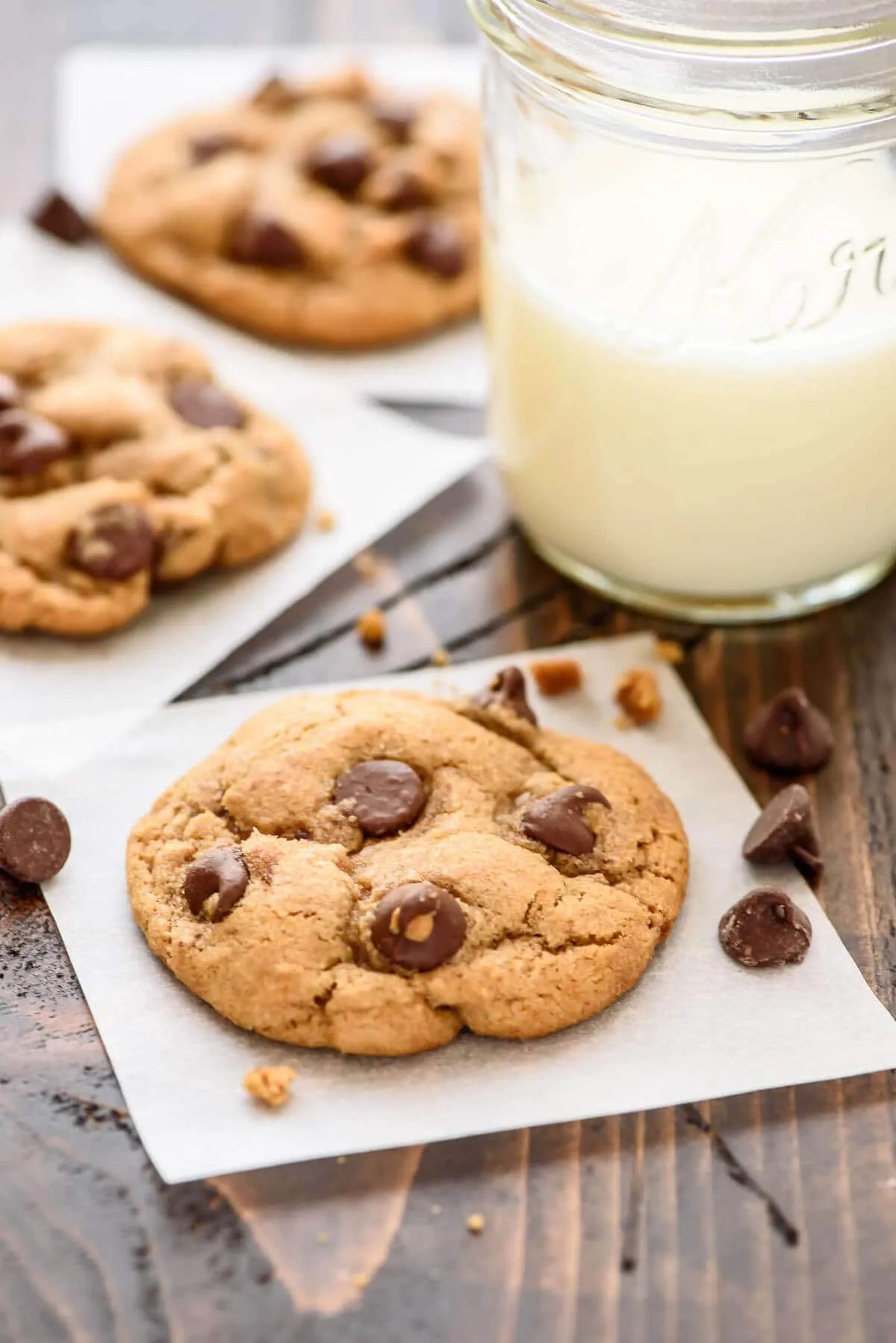 Chocolate Coconut Oil Cookies