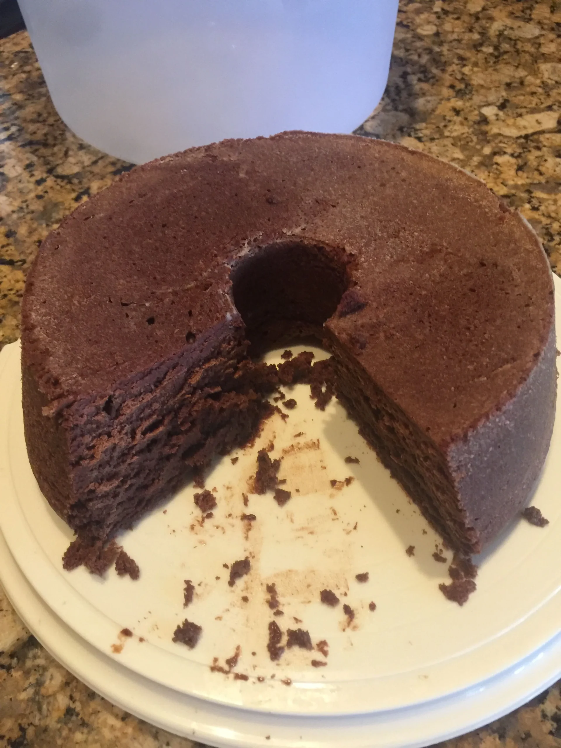Chocolate Cream Cheese Pound Cake