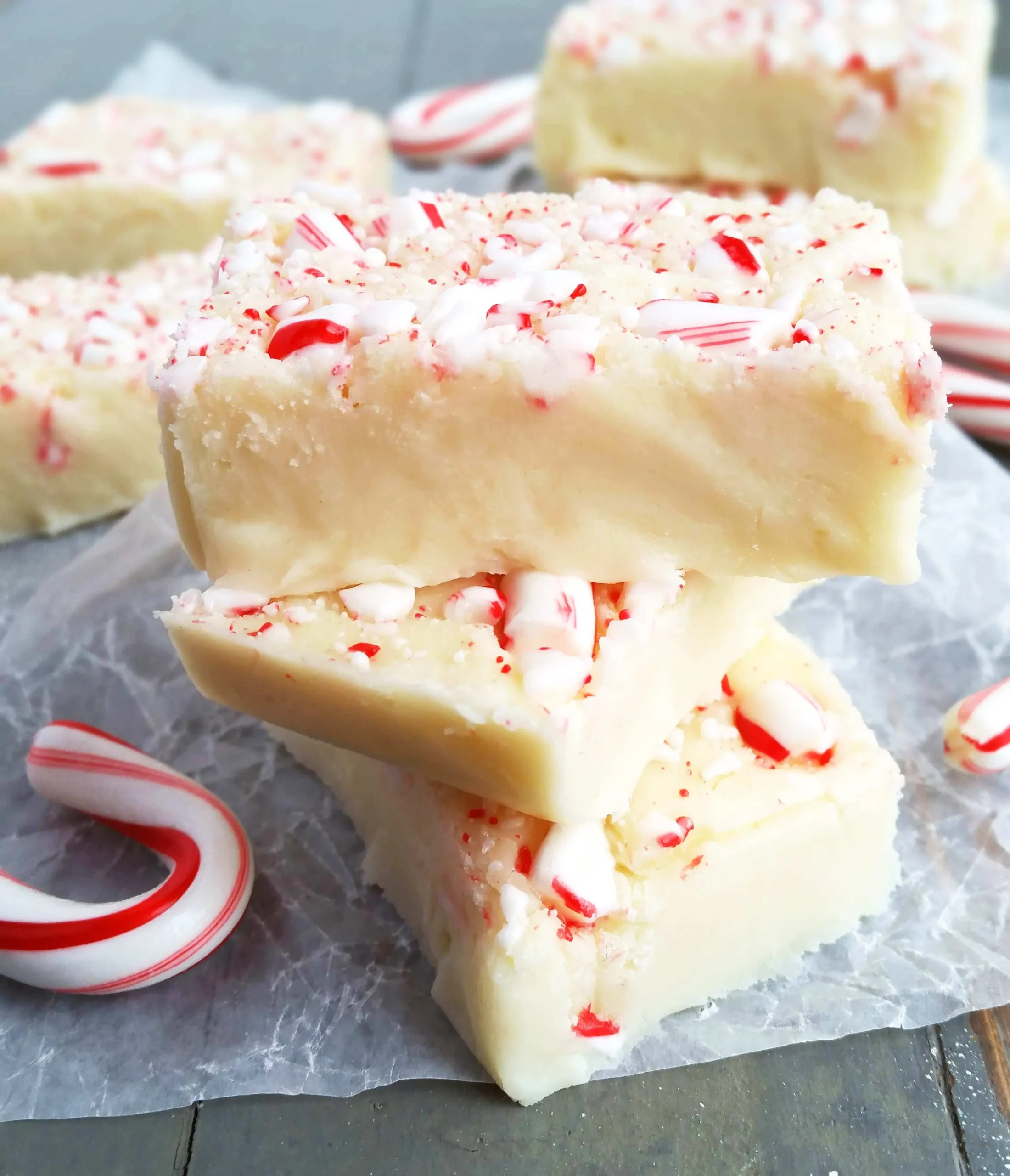 Chocolate Dipped Peppermint Fudge