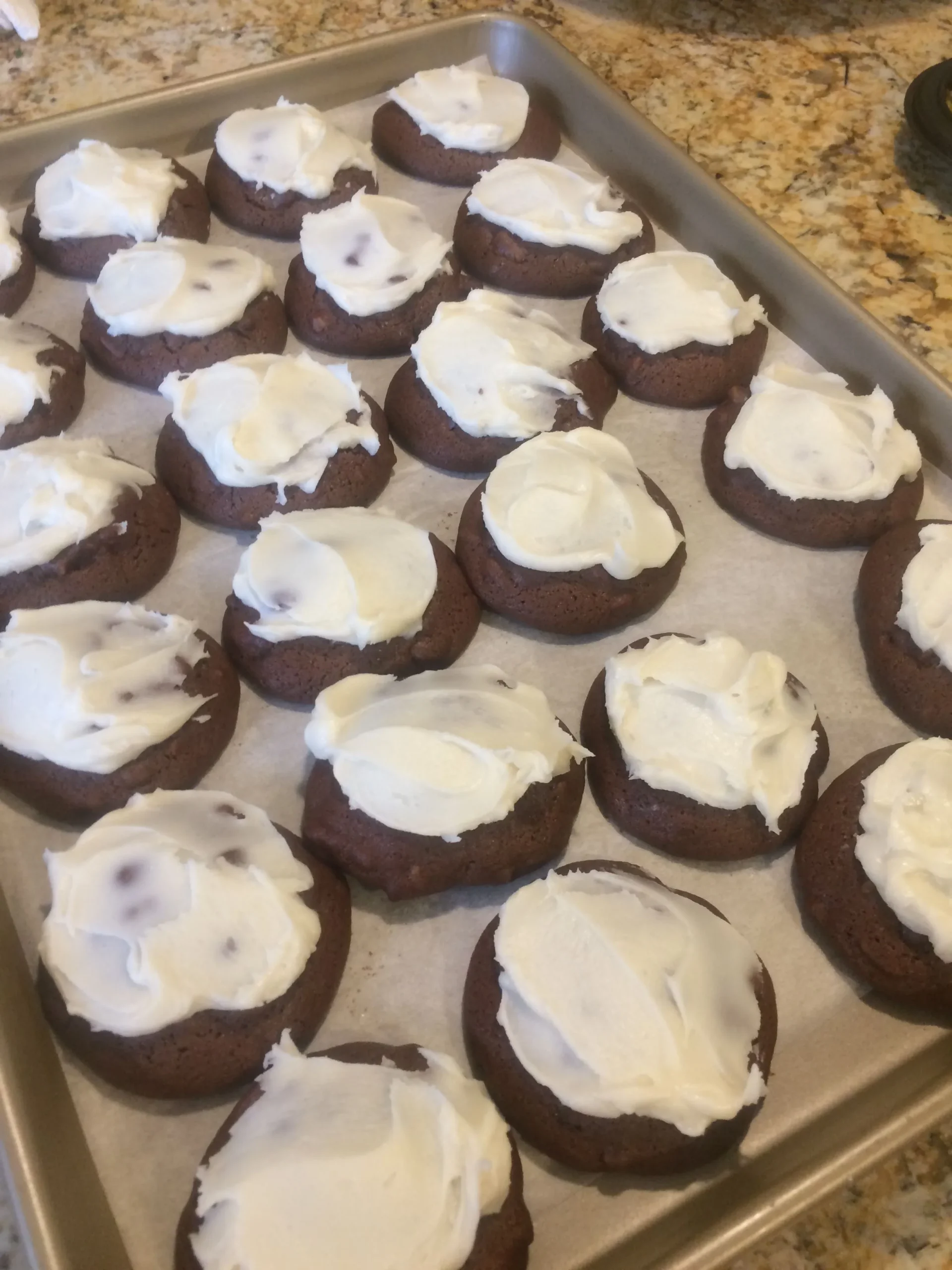 Chocolate Drop Cookie Frosting