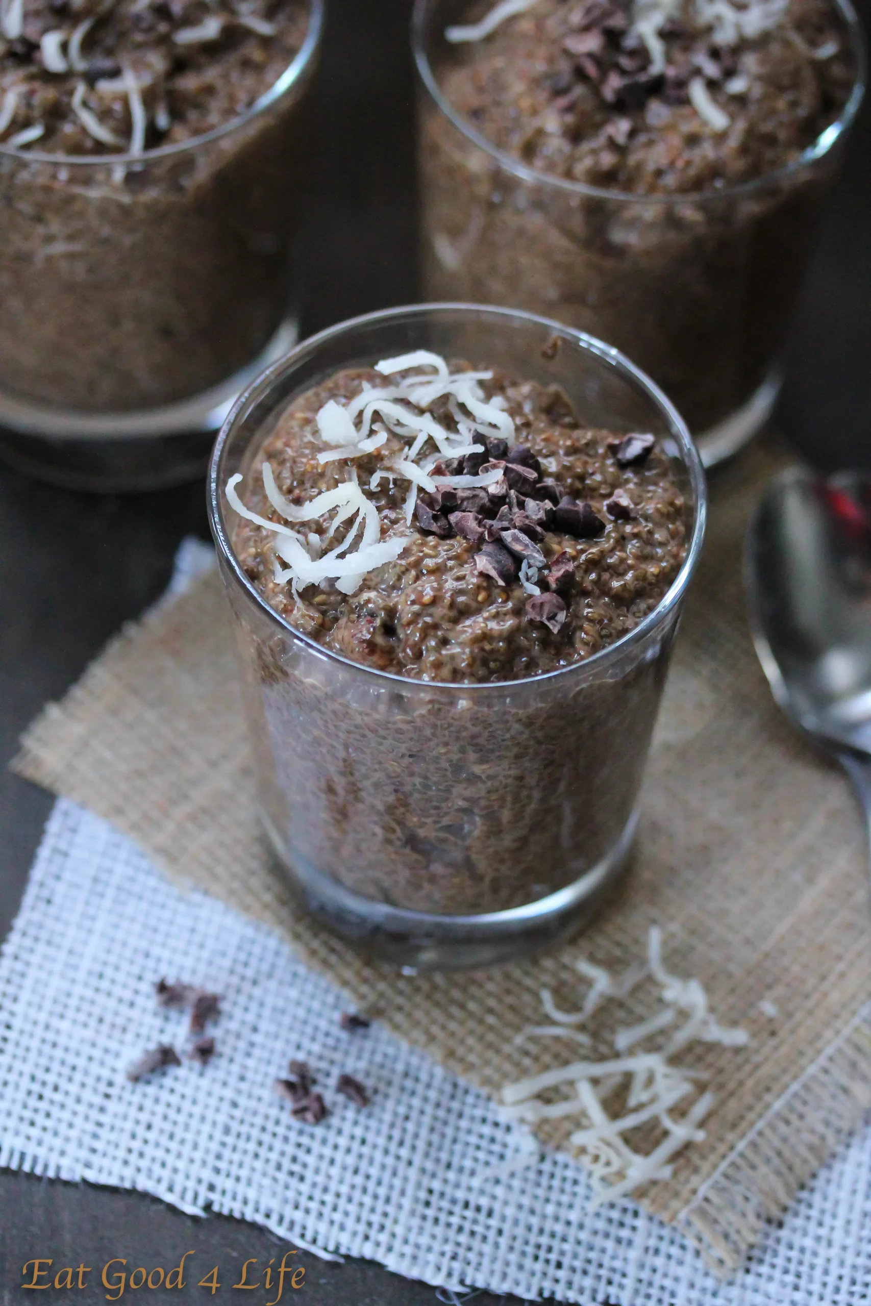 Chocolate Espresso Chia Seed Pudding