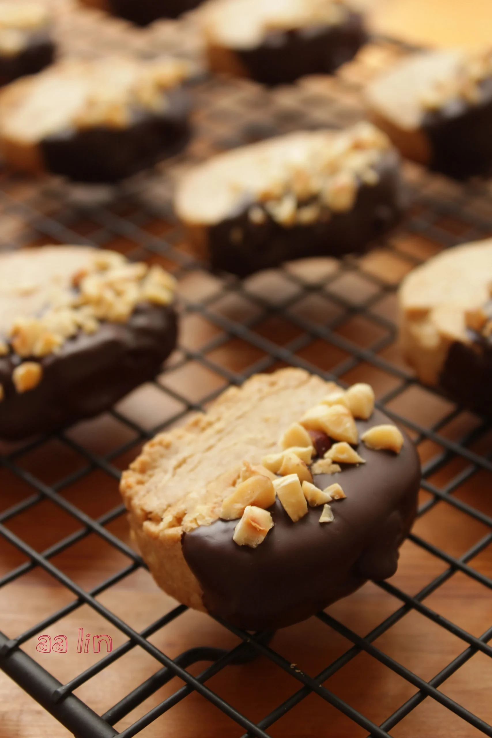 Chocolate Hazelnut No Bake Cookies