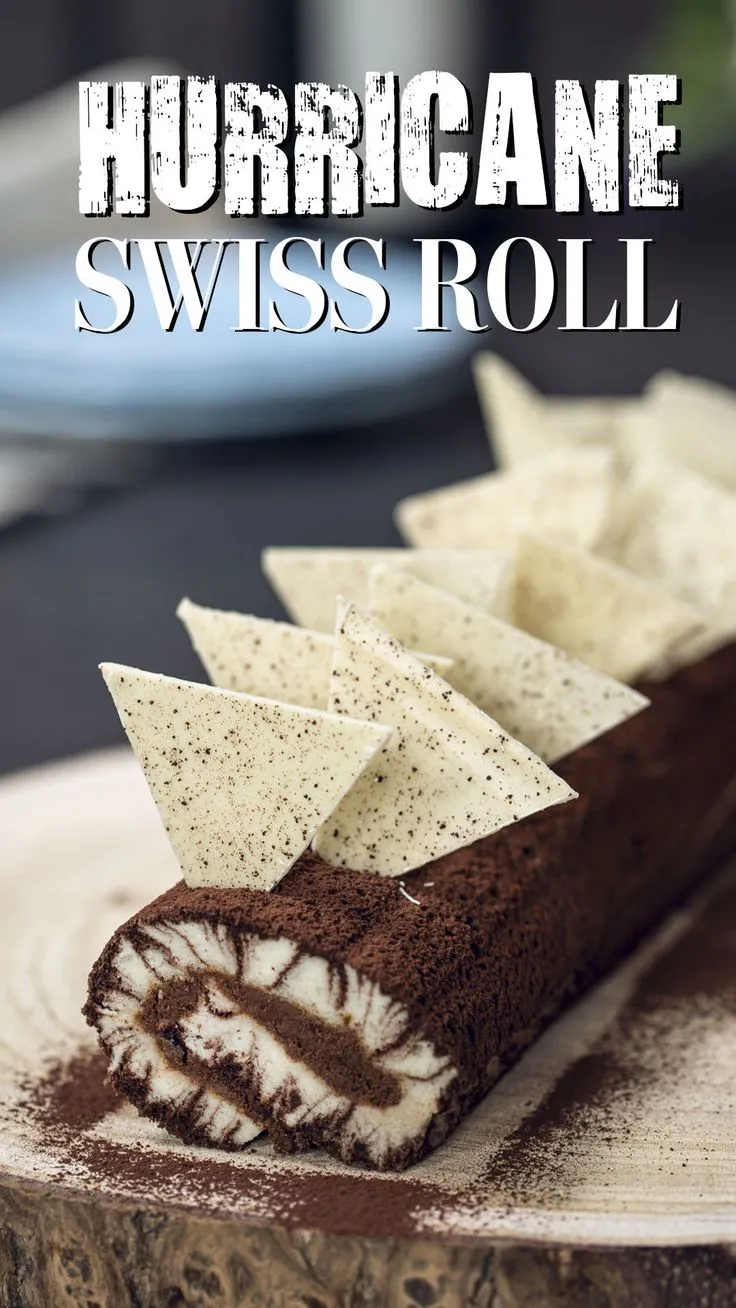 Chocolate Mocha Hurricane Swiss Roll