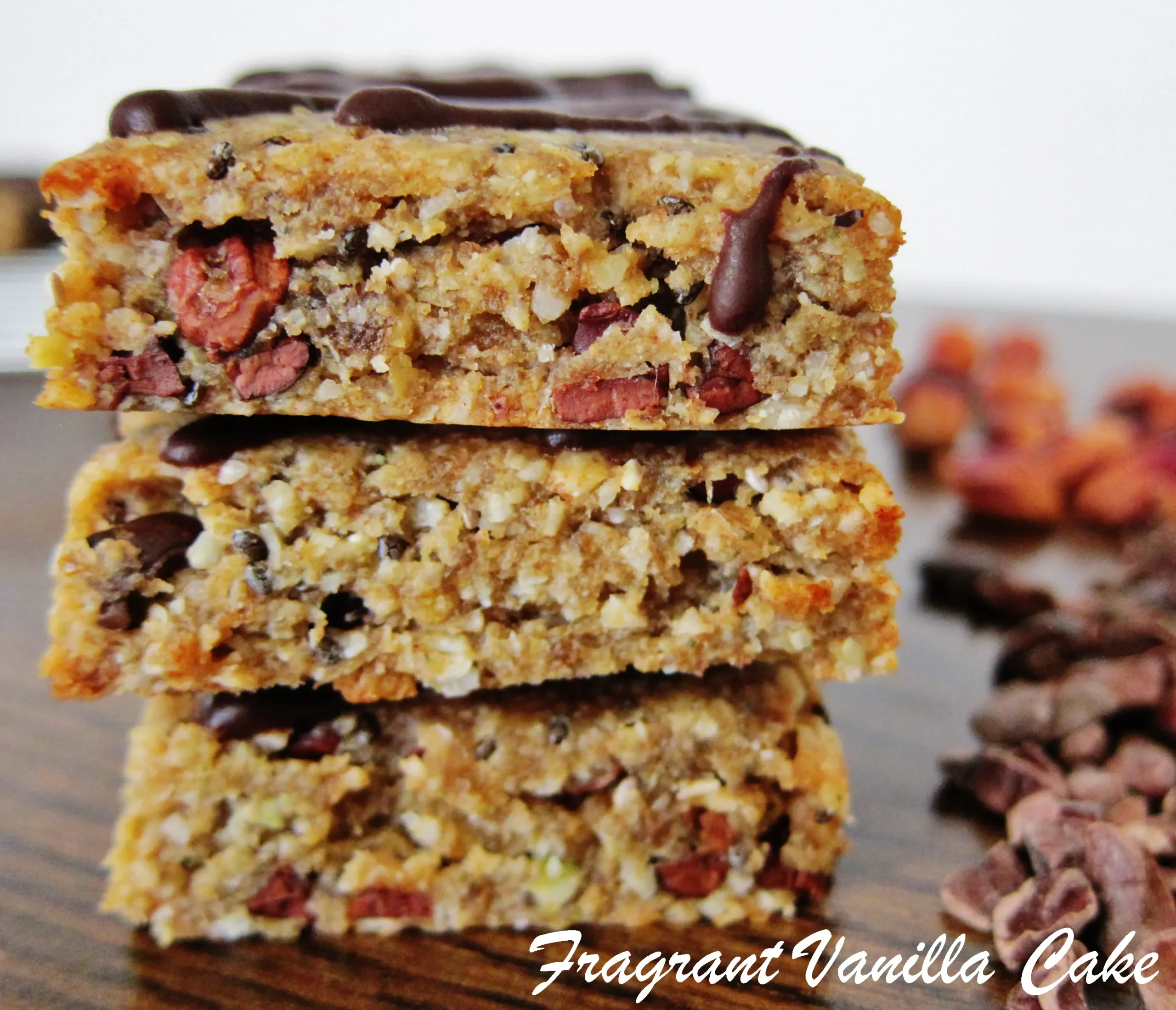 Chocolate Peanut Butter Energy Bars