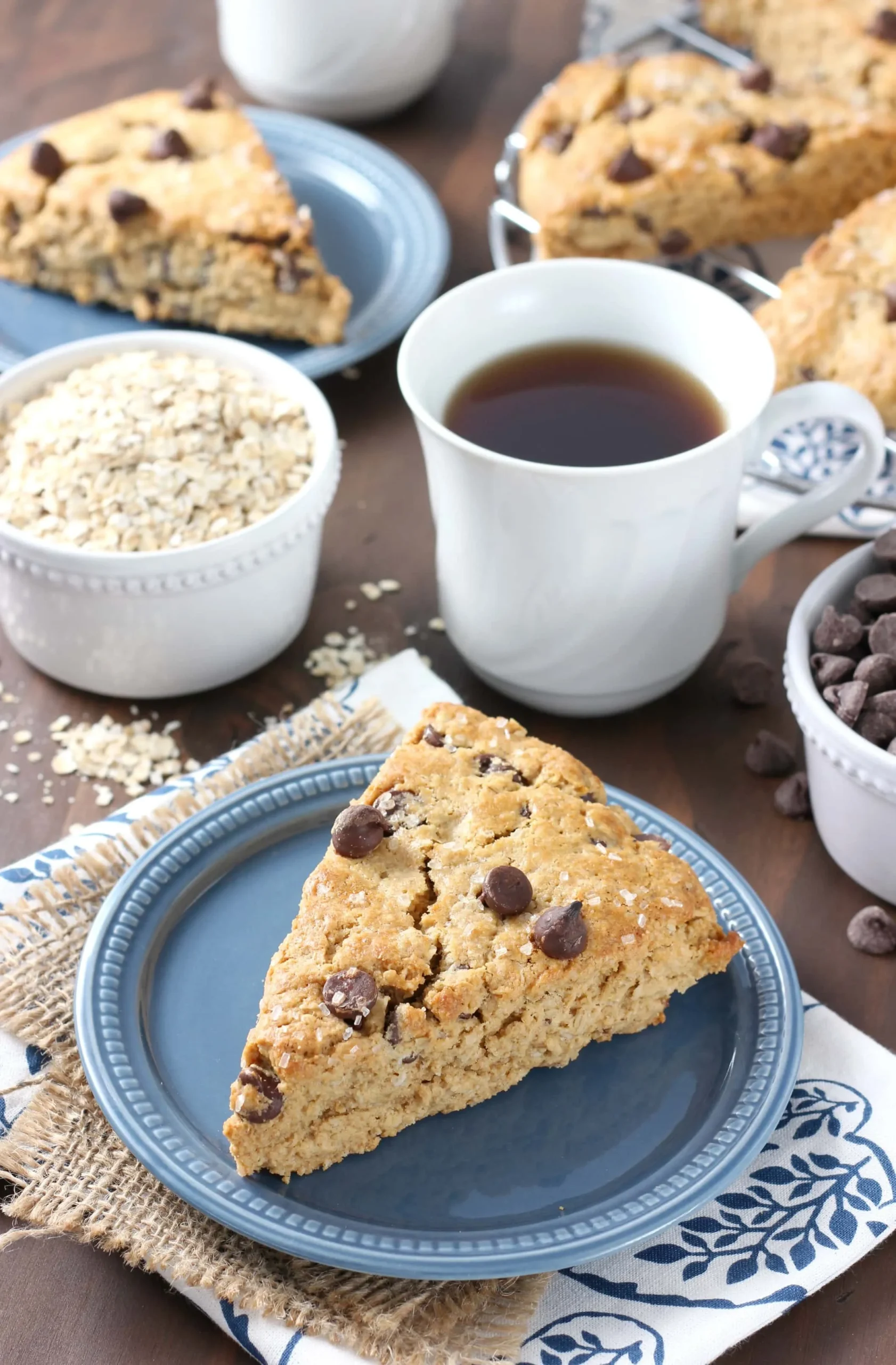 Chocolate Peanut Butter Scones