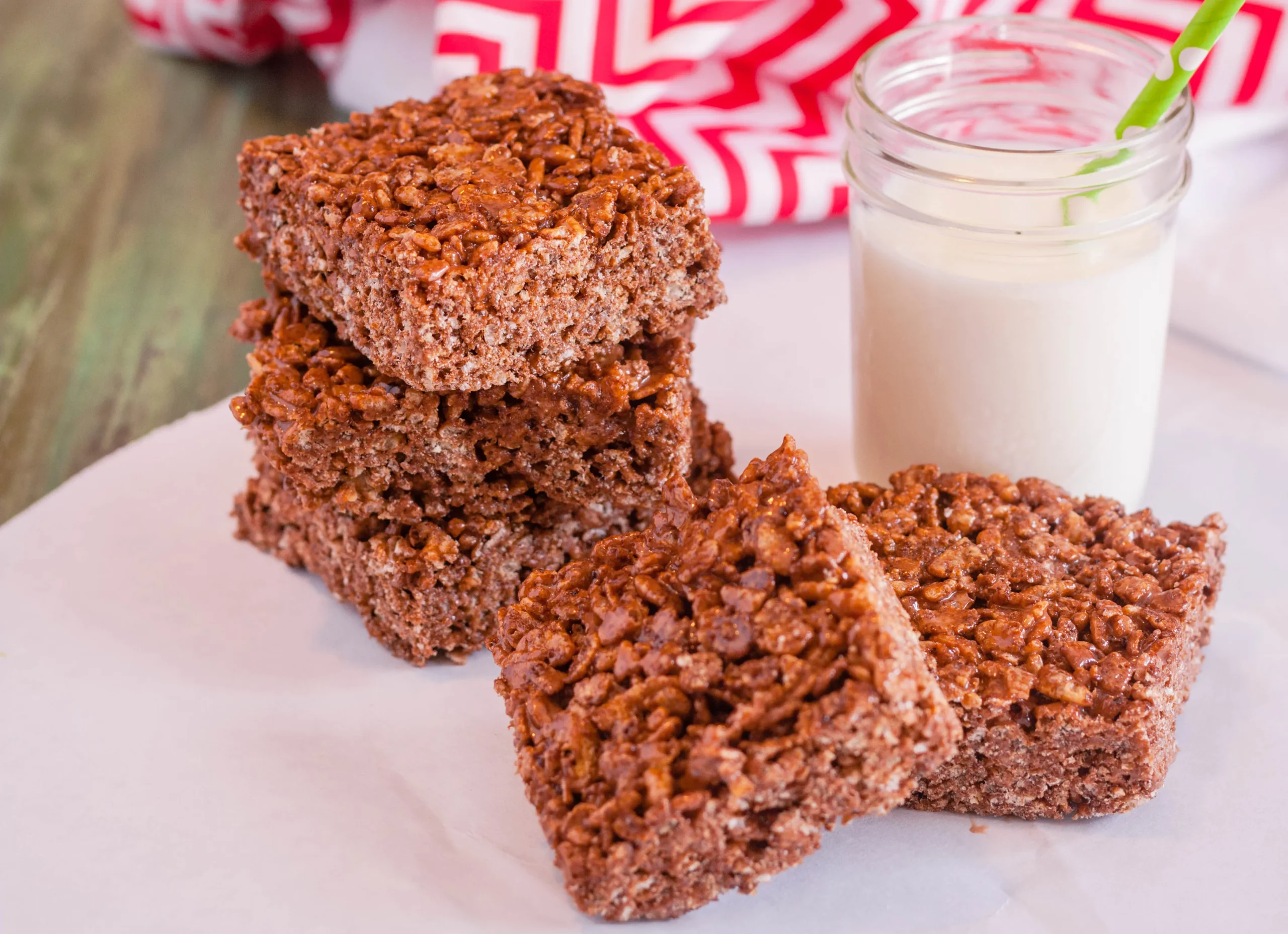 Chocolate Toffee Rice Krispie Treats