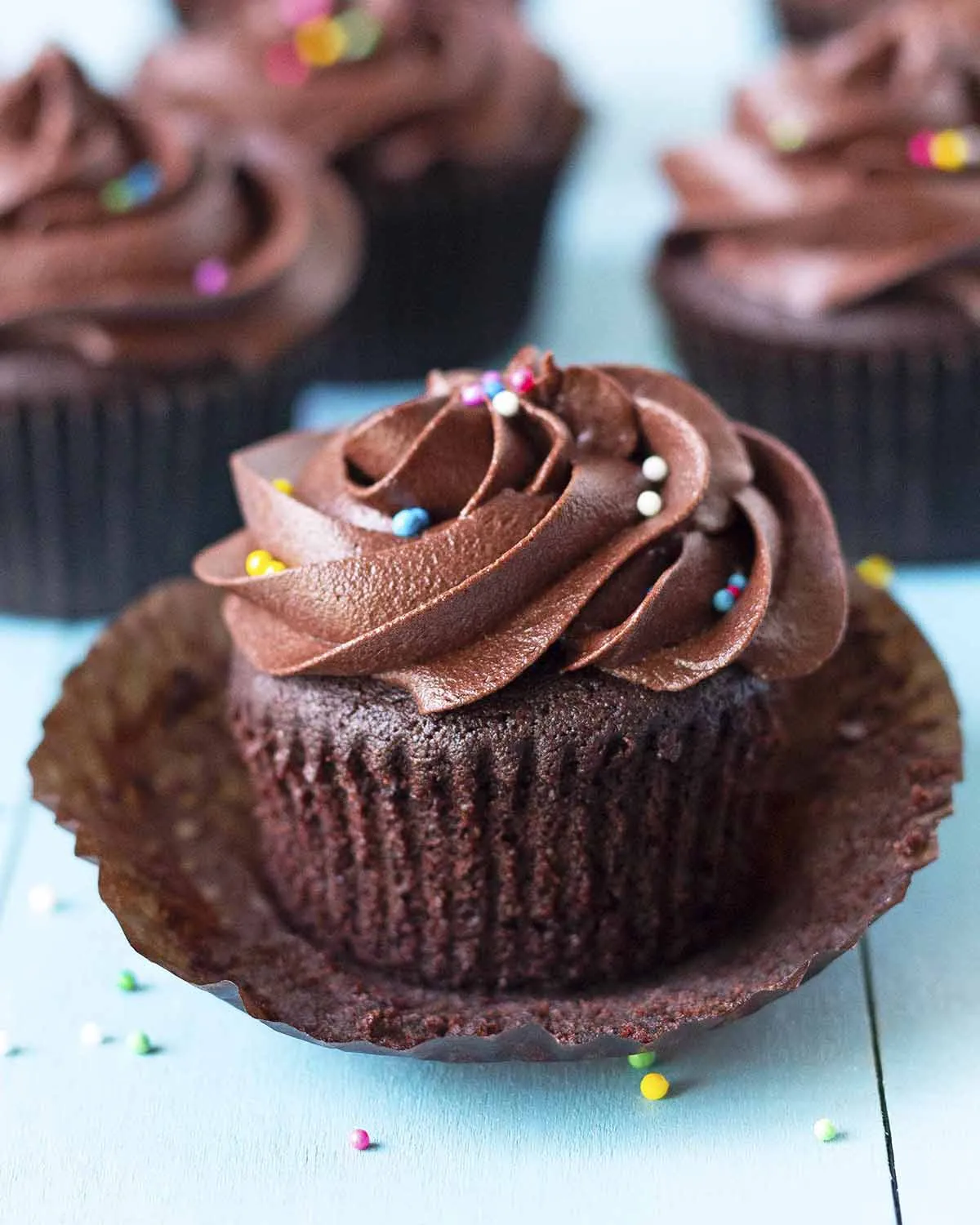 Chocolate Valentine Cupcakes Gluten Free Vegan