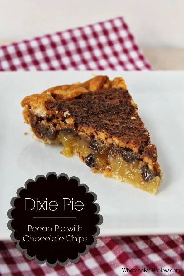 Chocolate and Pecan Dixie Pie