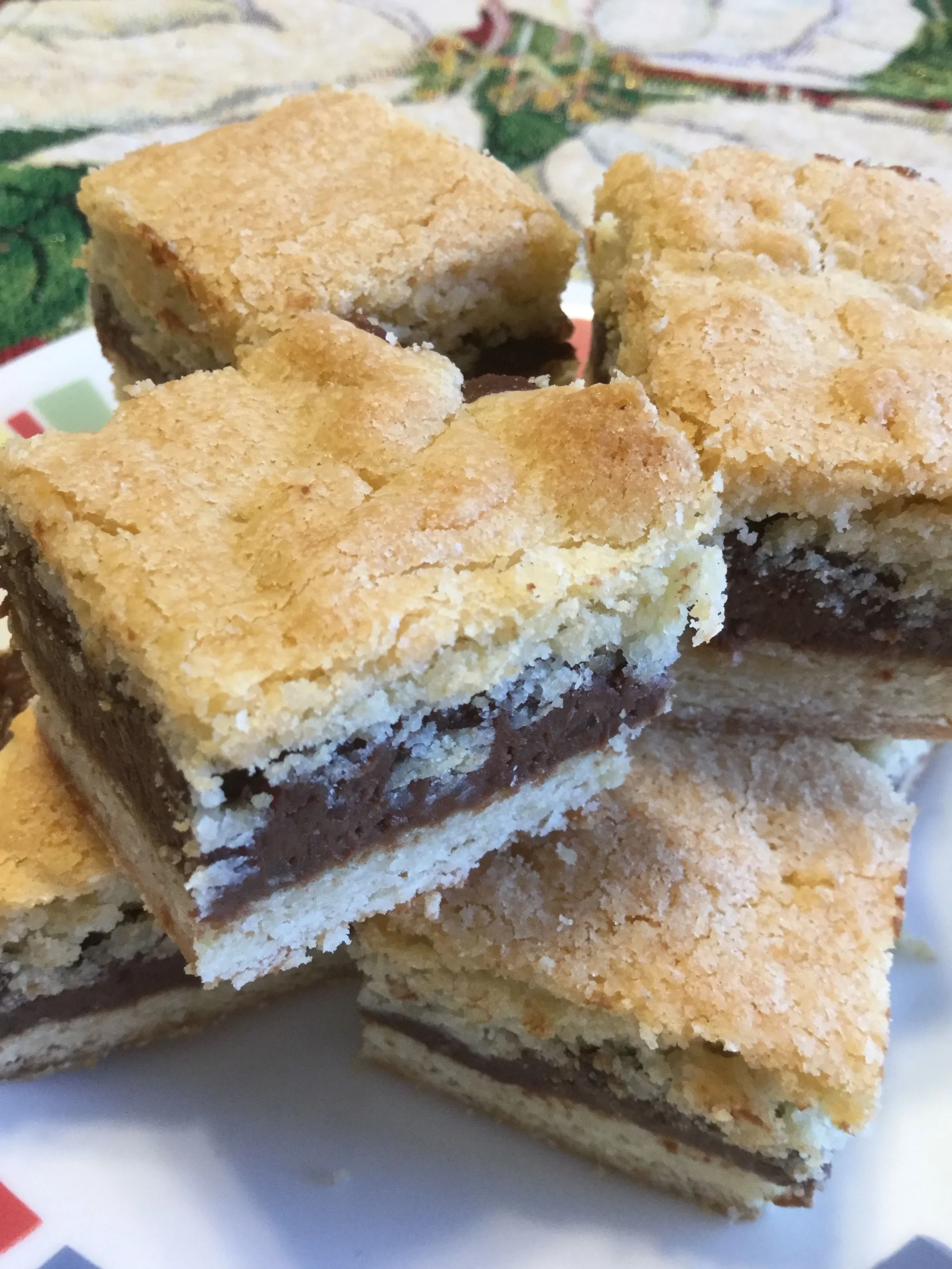 Chocolately Three Layer Cookie Bars