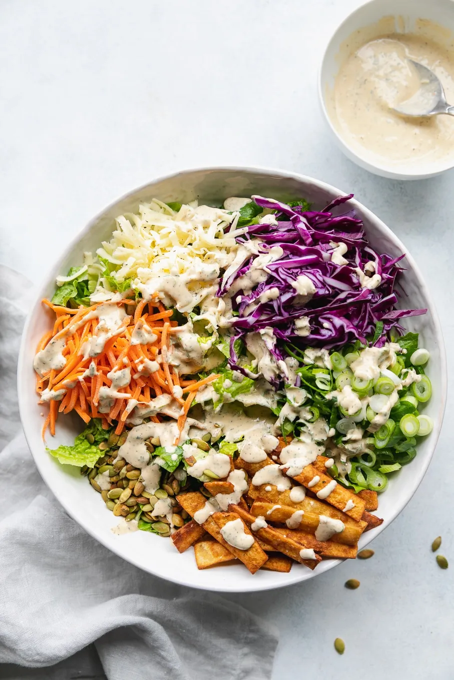 Chopped Salad Sriracha Ranch