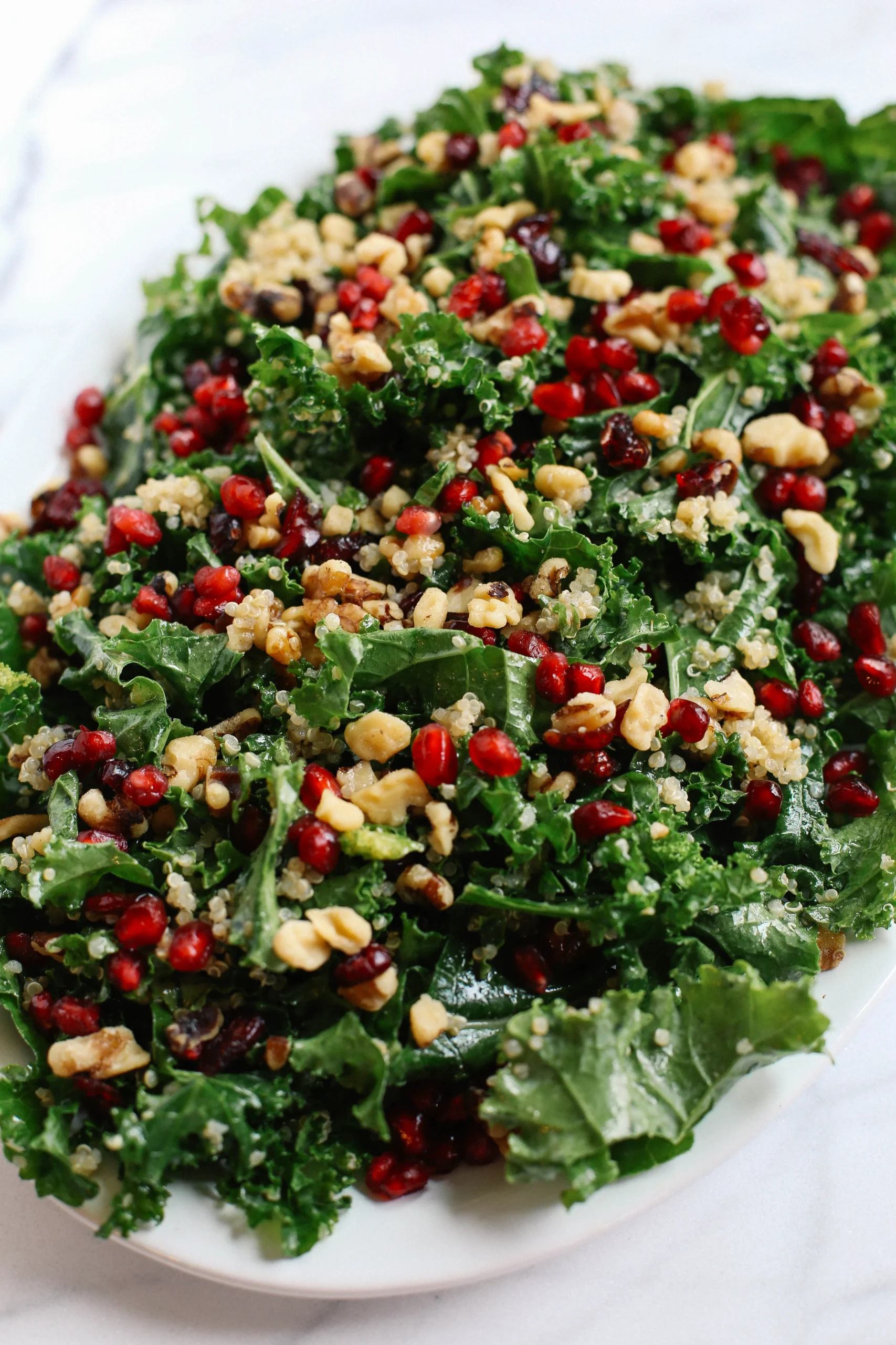 Christmas Kale Quinoa Salad