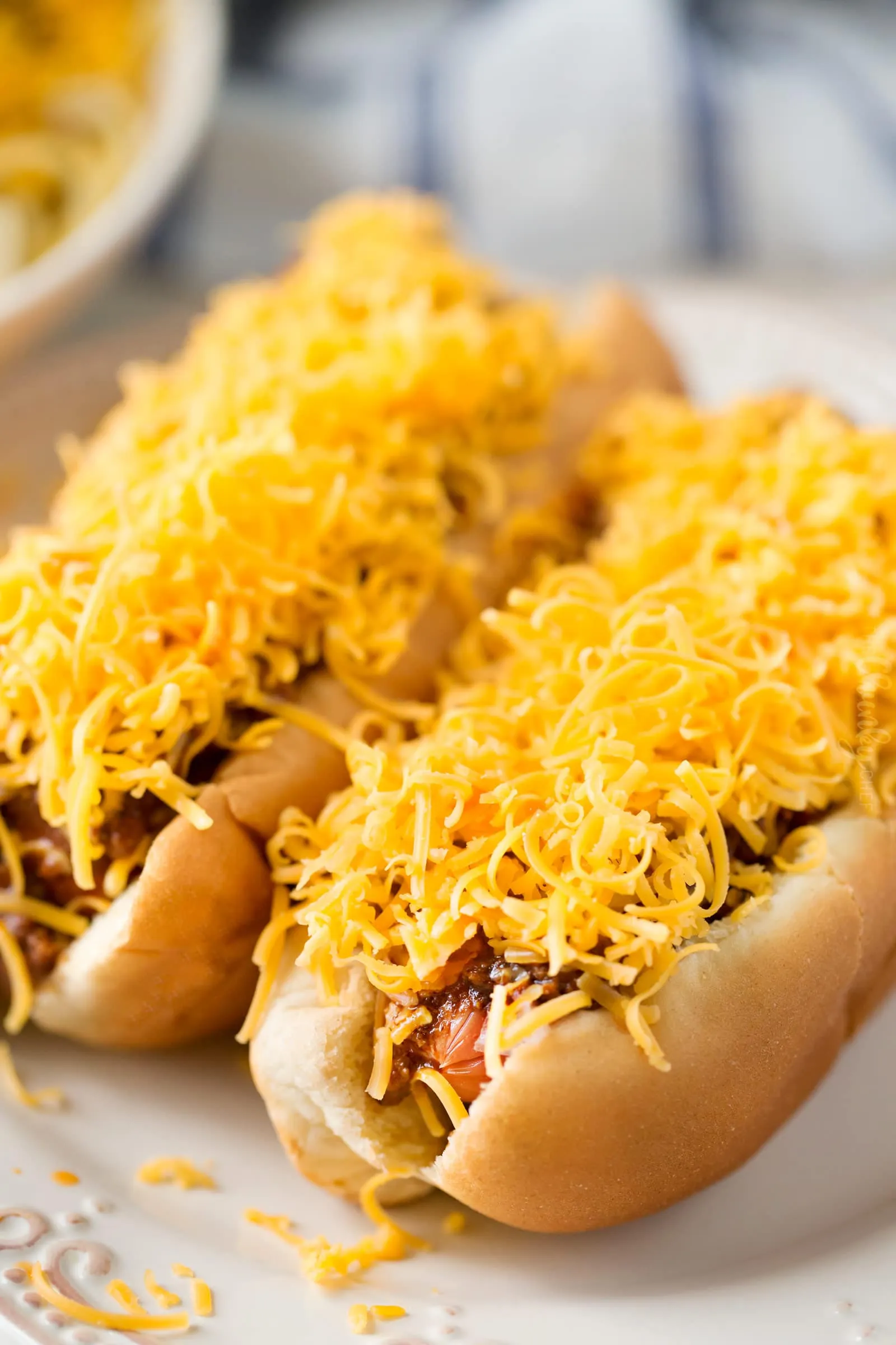Cincinnati Chili and Cheese Coneys