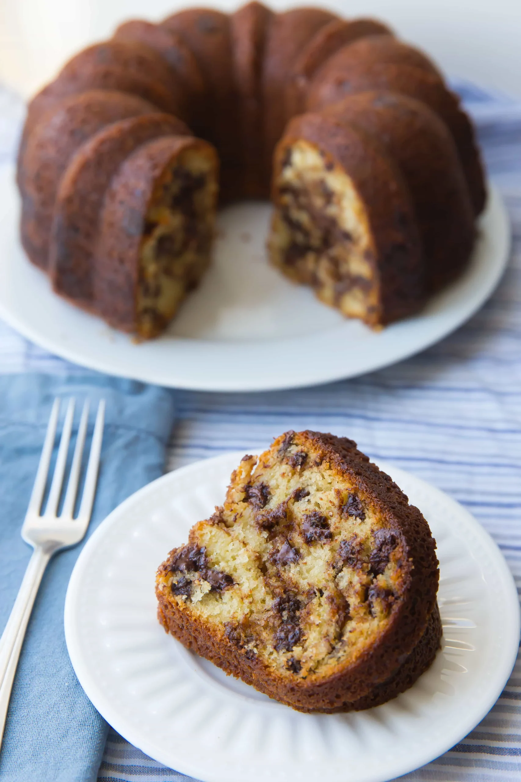 Cinnamon Chocolate Chip Coffee Cake