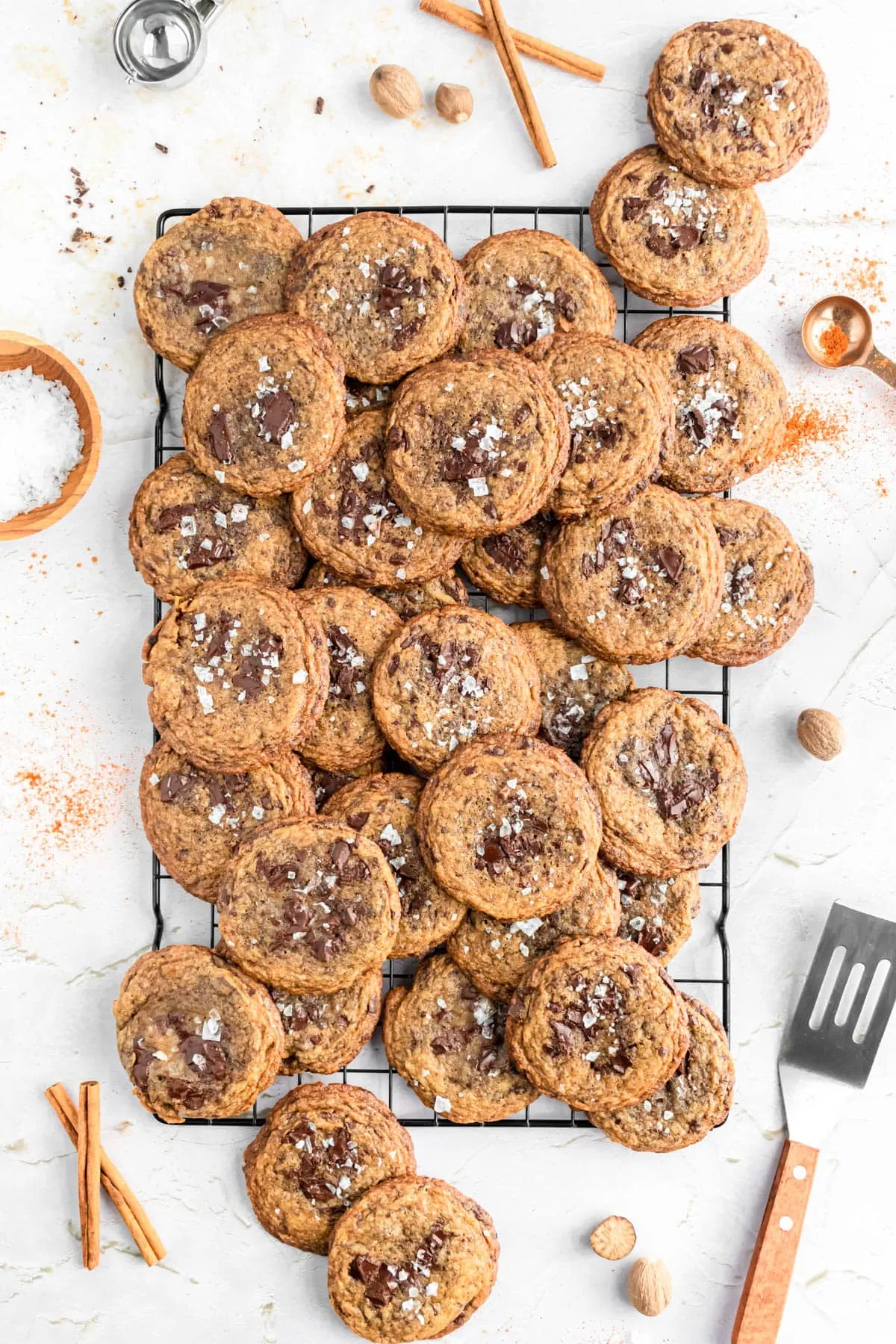 Cinnamon Chocolate Chunk Cookies