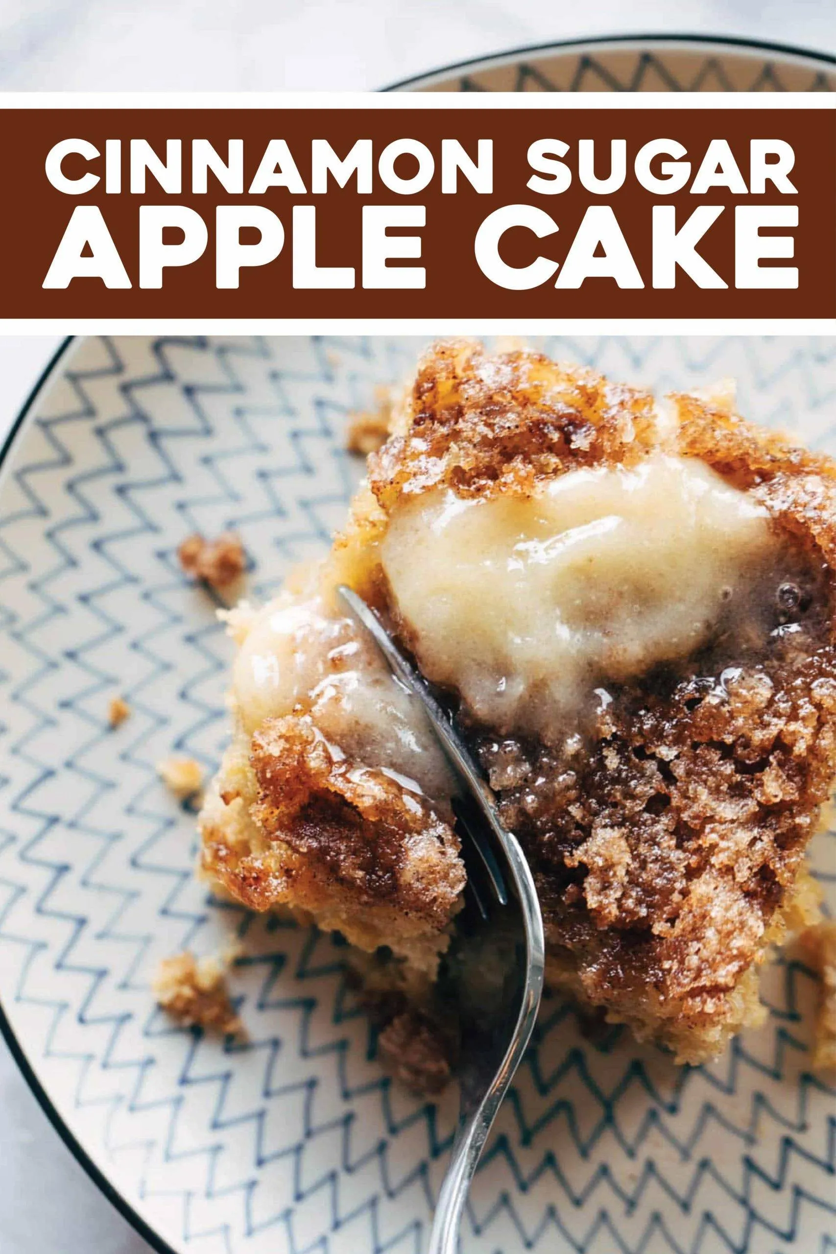 Cinnamon Sugar Apple Cake