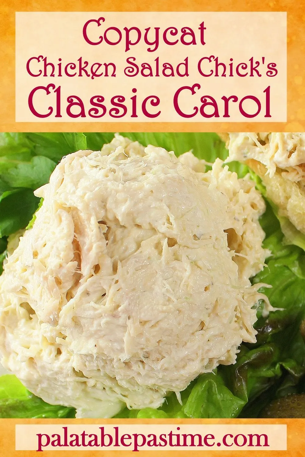 Classic Carol Chicken Salad Chick
