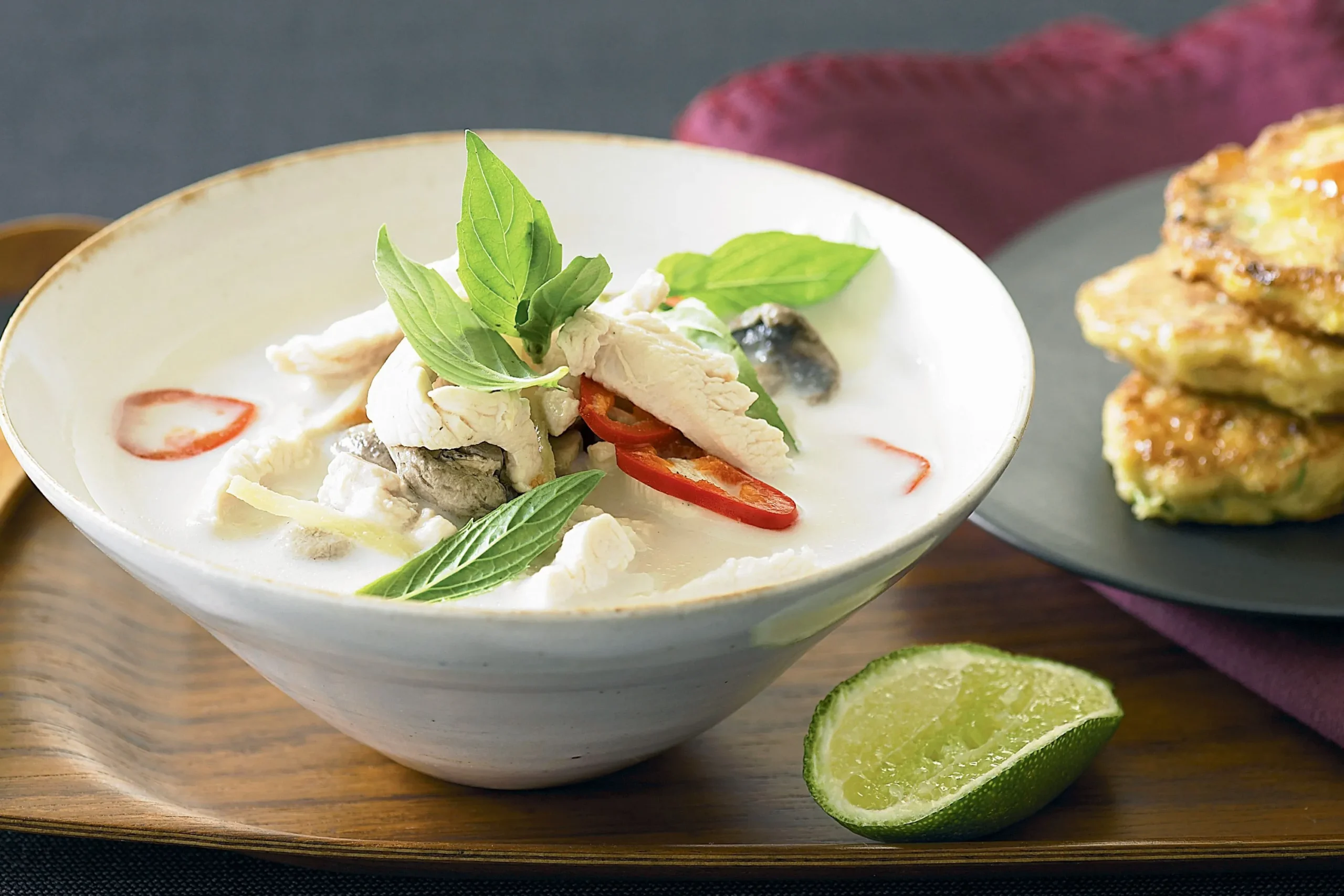 Classic Chicken and Coconut Soup