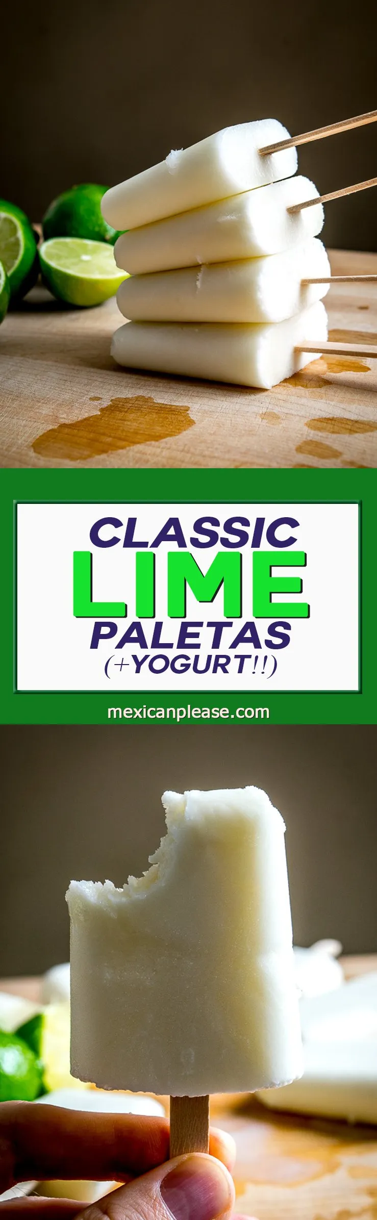 Classic Lime Paletas Plus Little Yogurt