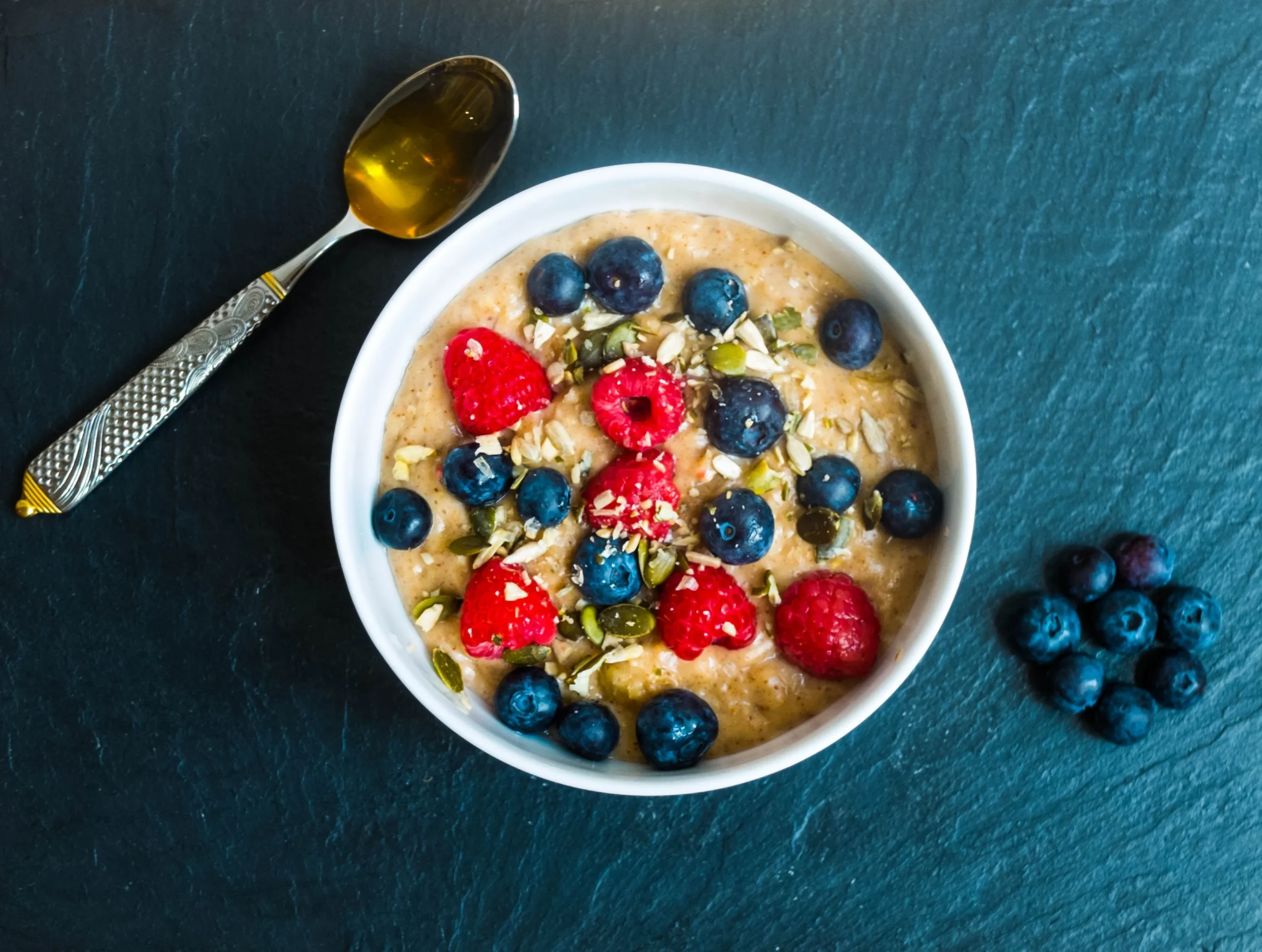 Clean Eating Spiced Almond Porridge