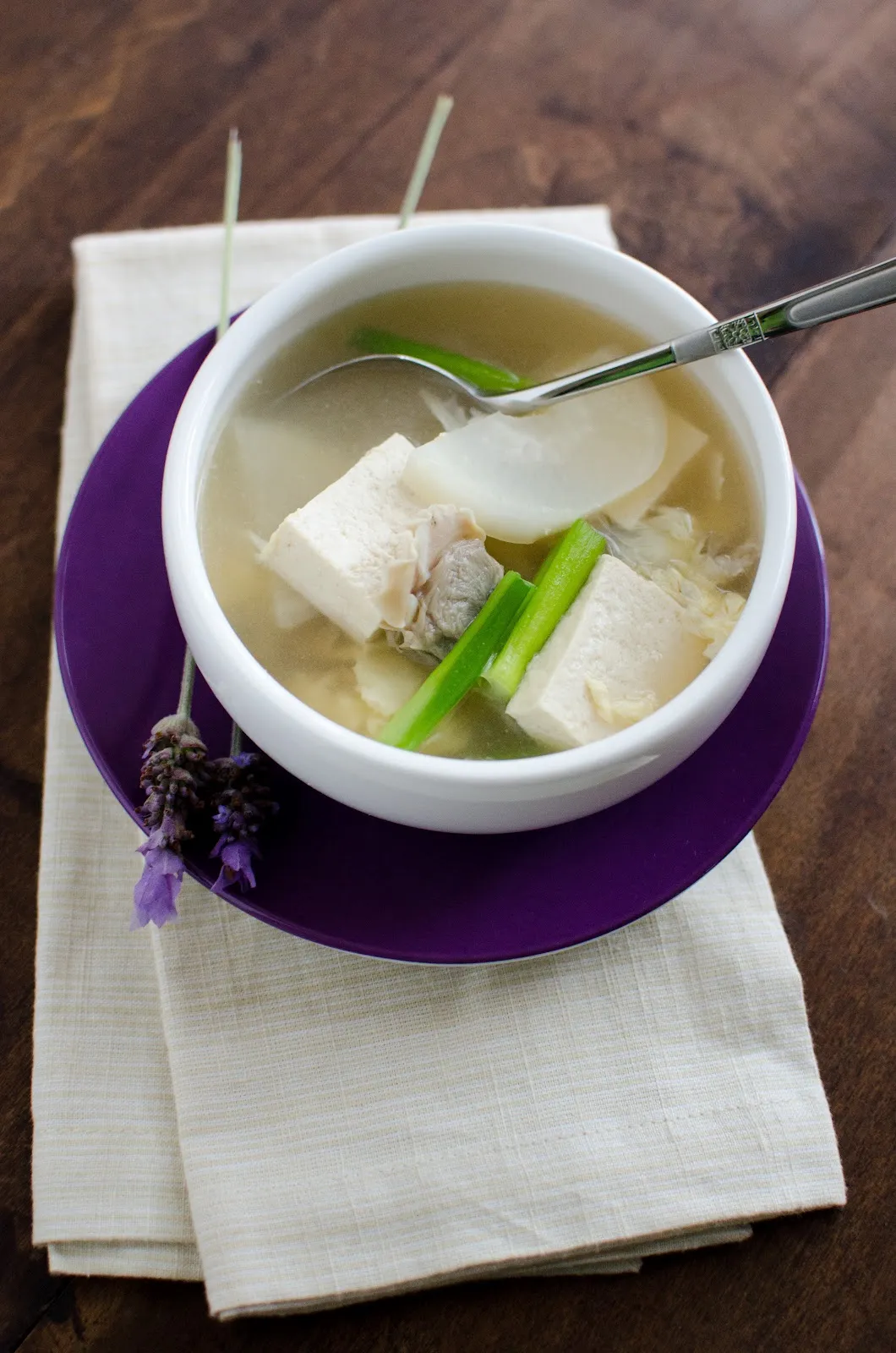 Cleansing Clam and Daikon Soup