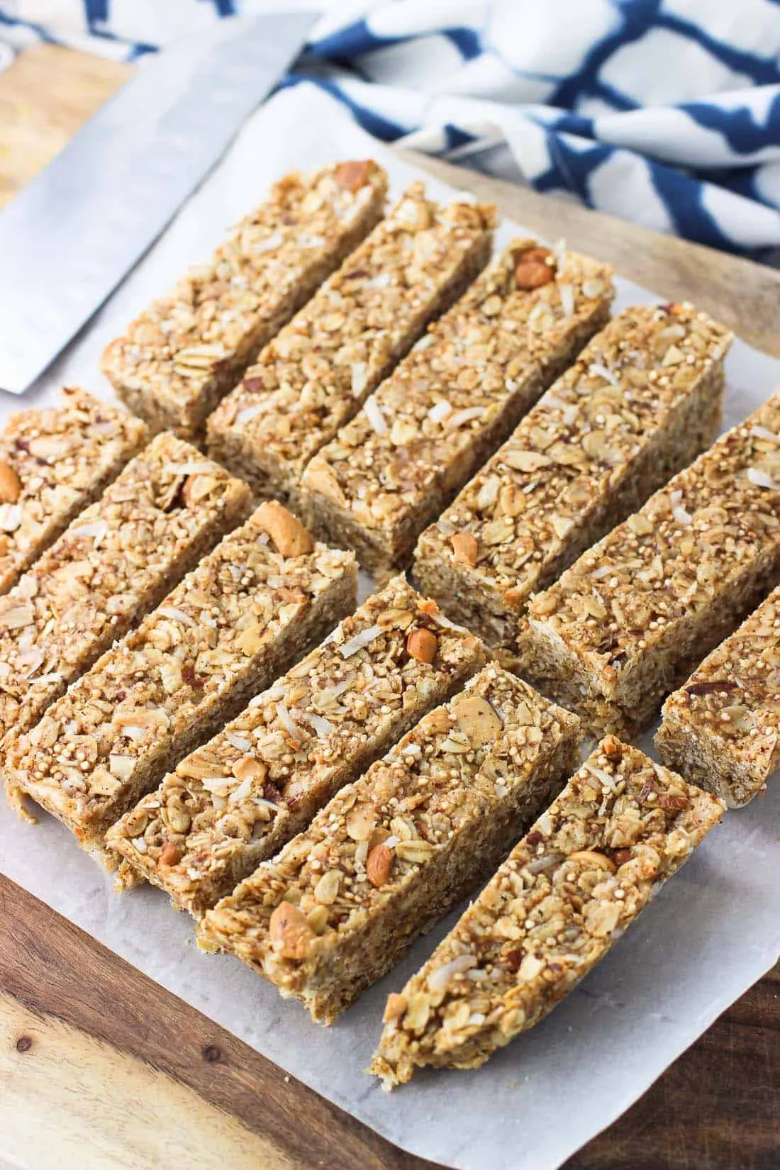 Coconut Quinoa Granola Bars