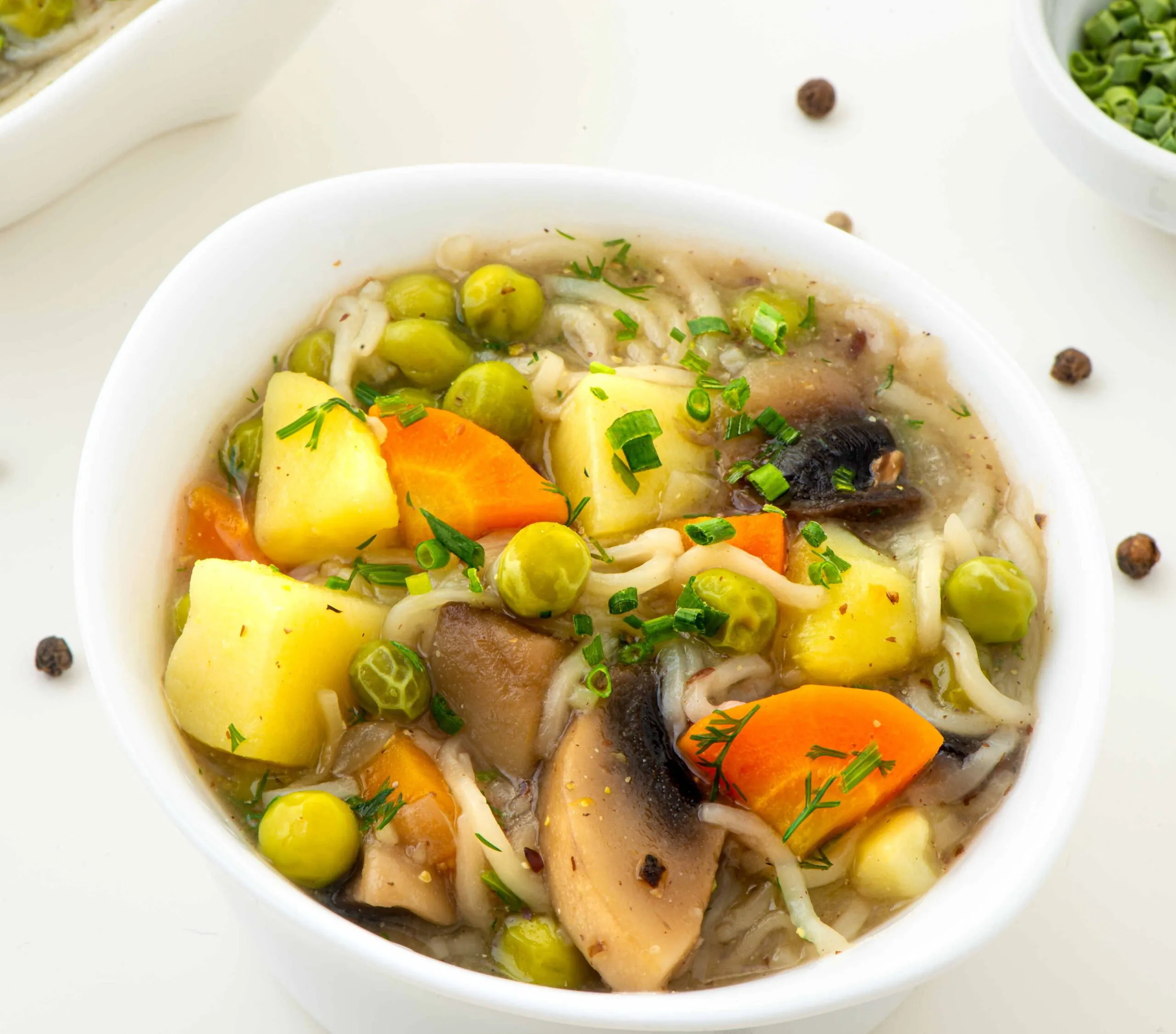 Comforting Mushroom Noodle Soup