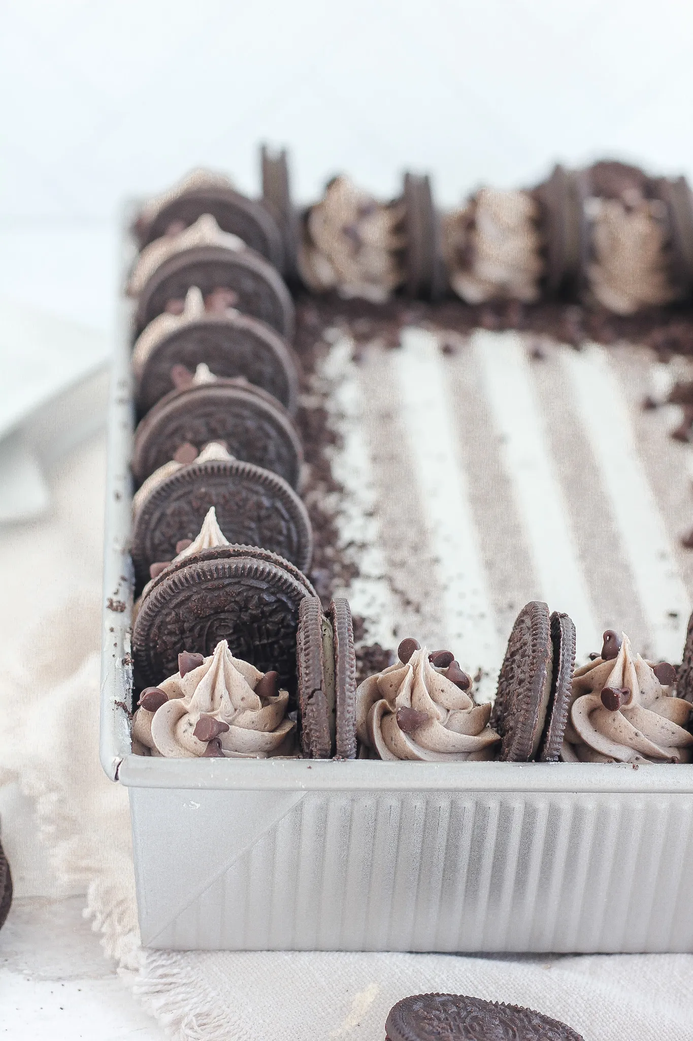 Cookies Cream Sheet Cake