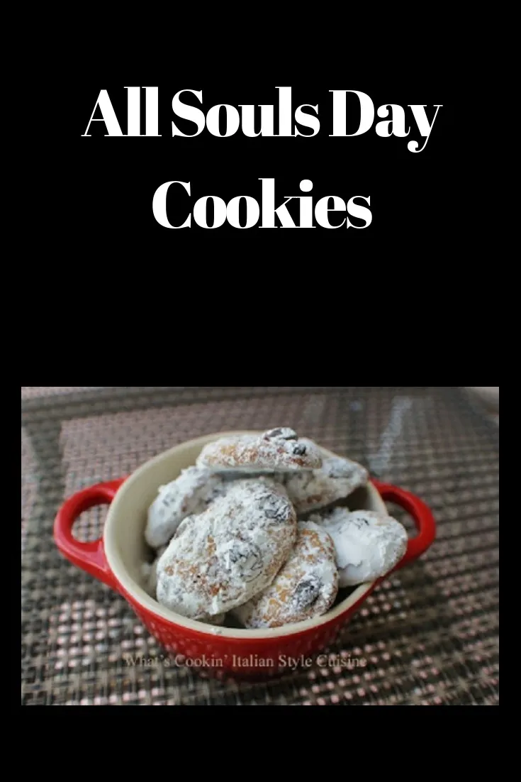 Cookies for All Saints Day