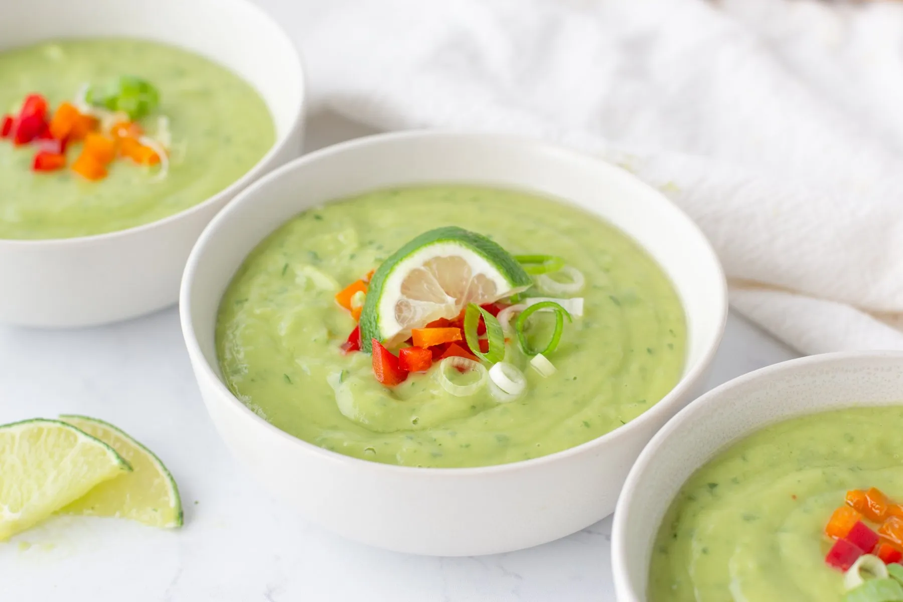 Cool Avocado Soup with Vasterbottensost Crisps