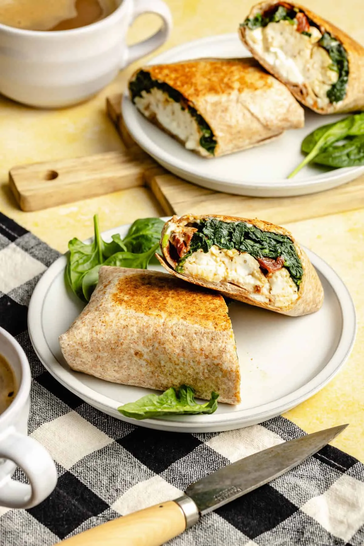 Copycat Starbucks Egg White Breakfast Wrap