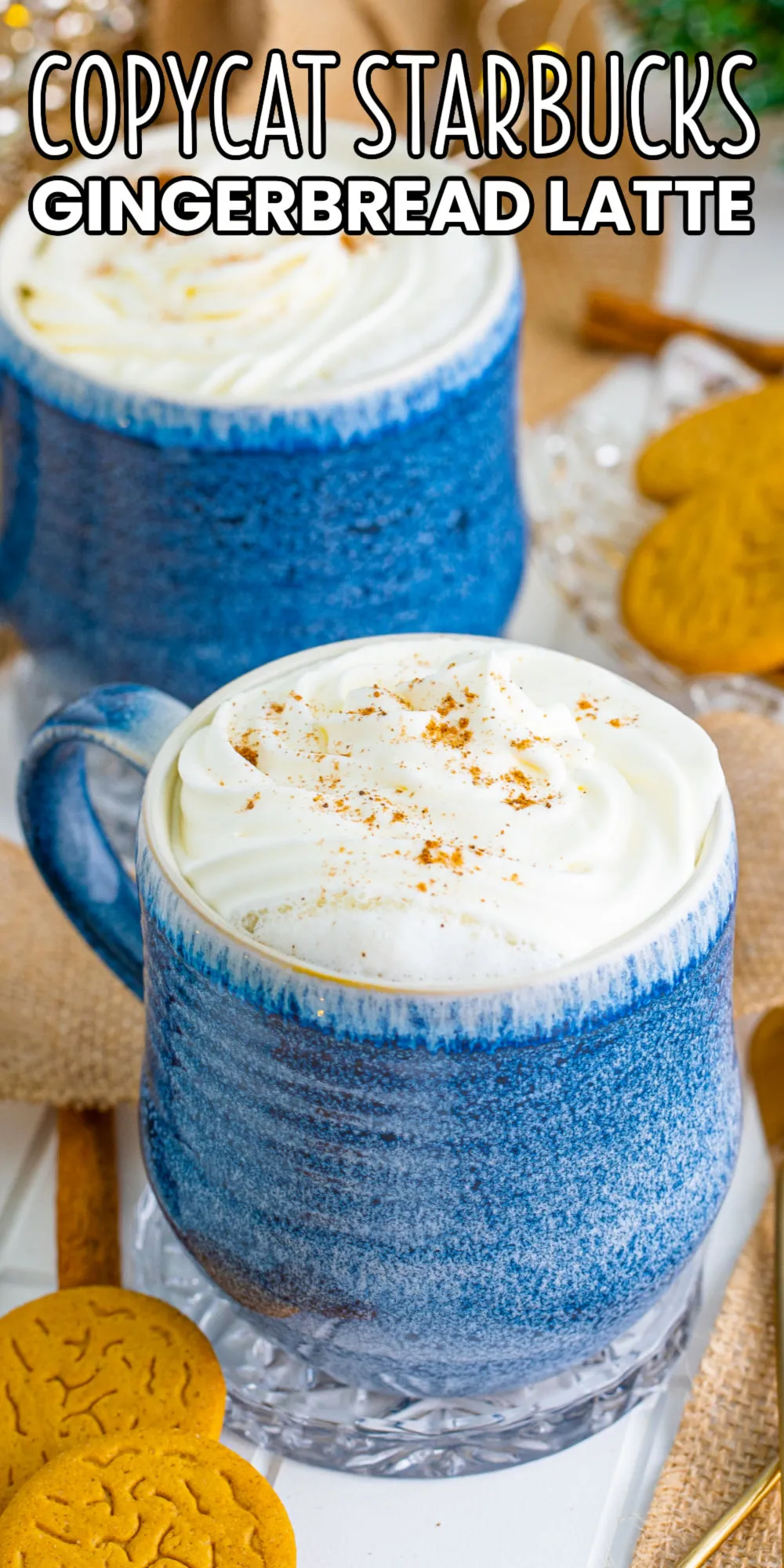 Copycat Starbucks Gingerbread Latte
