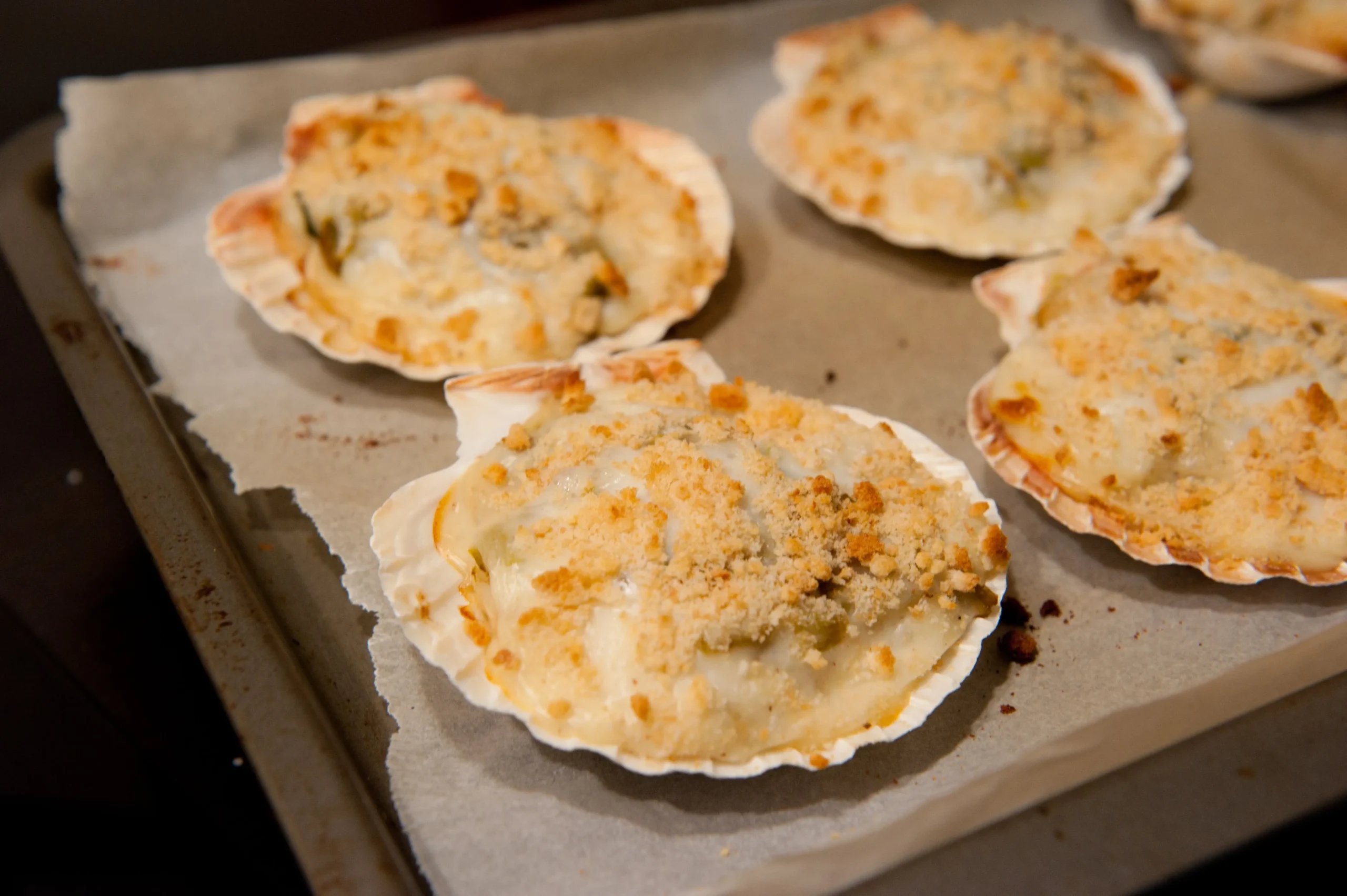 Coquilles St Jacques Florentine