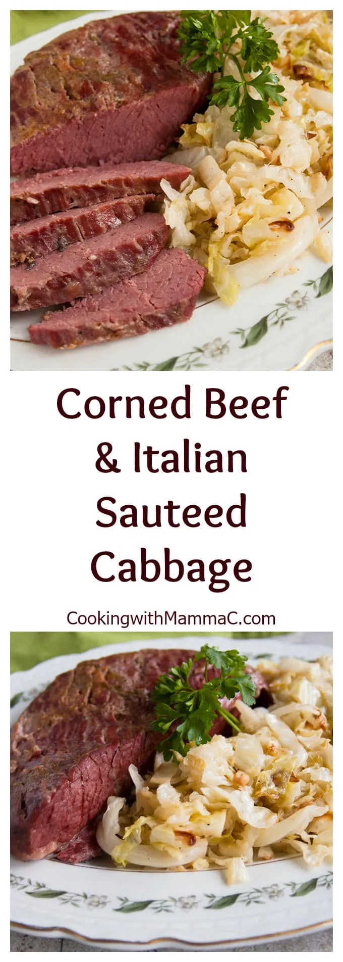 Corned Beef and Italian Sautéed Cabbage
