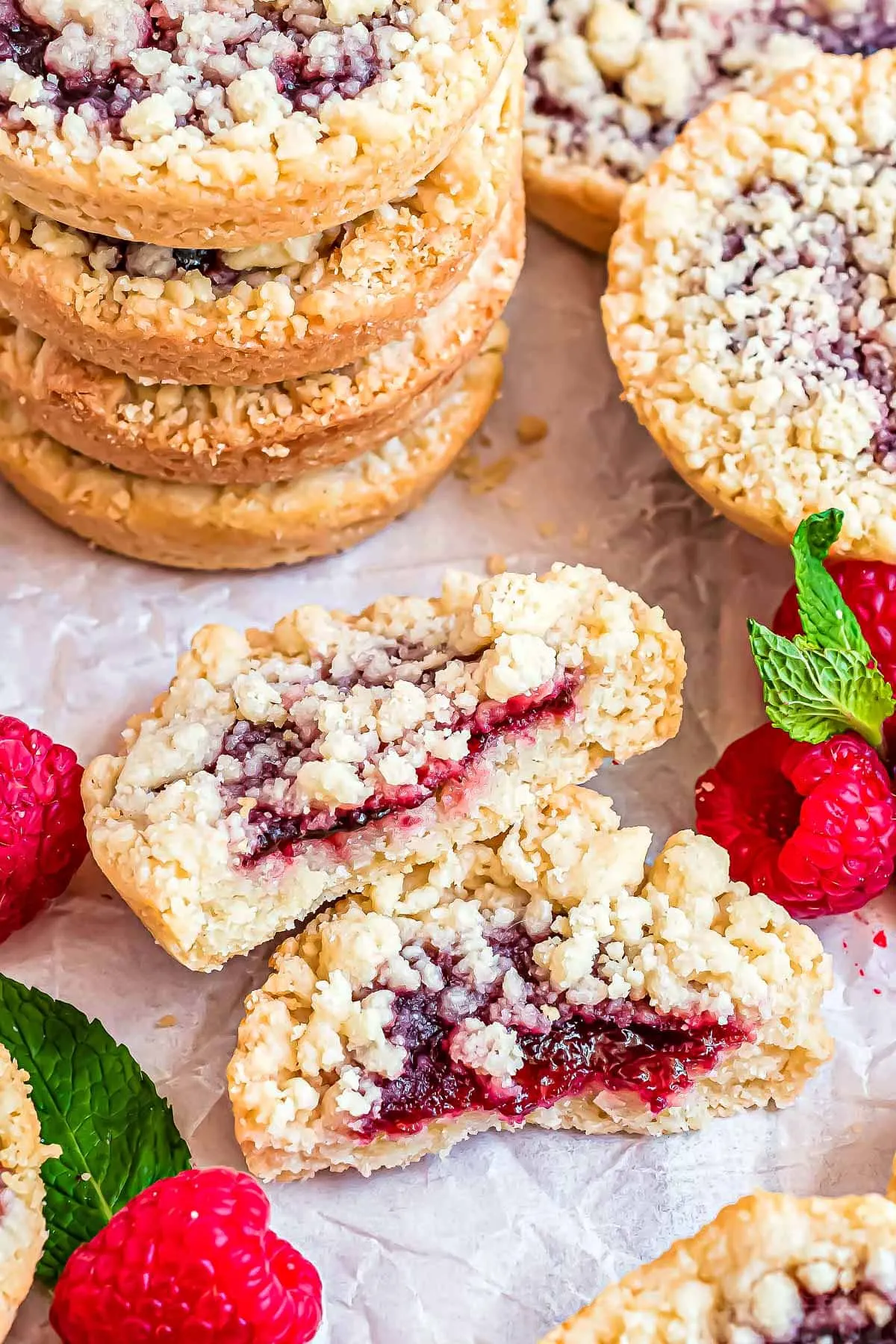 Costco Raspberry Crumble Cookies