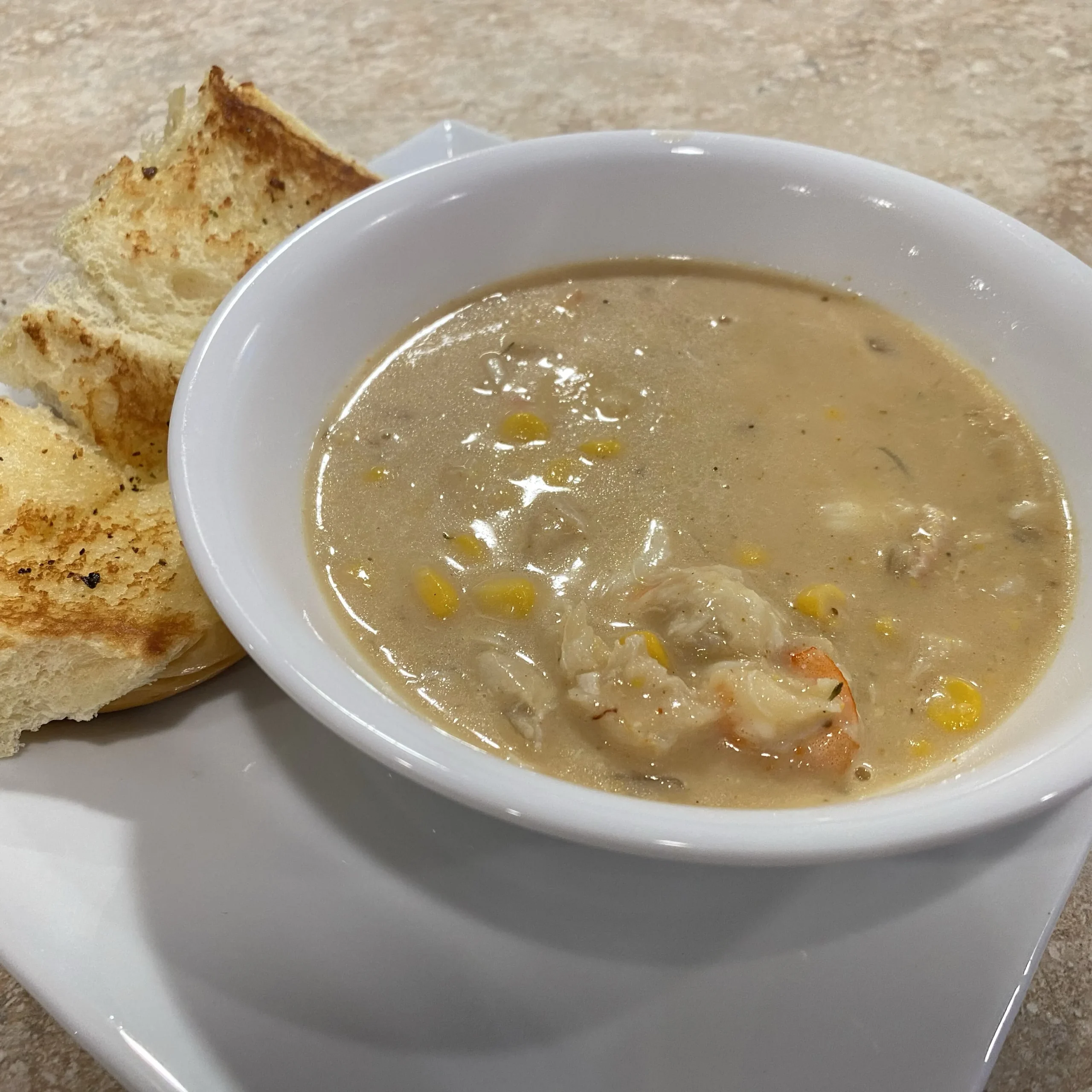 Crab and Corn Bisque